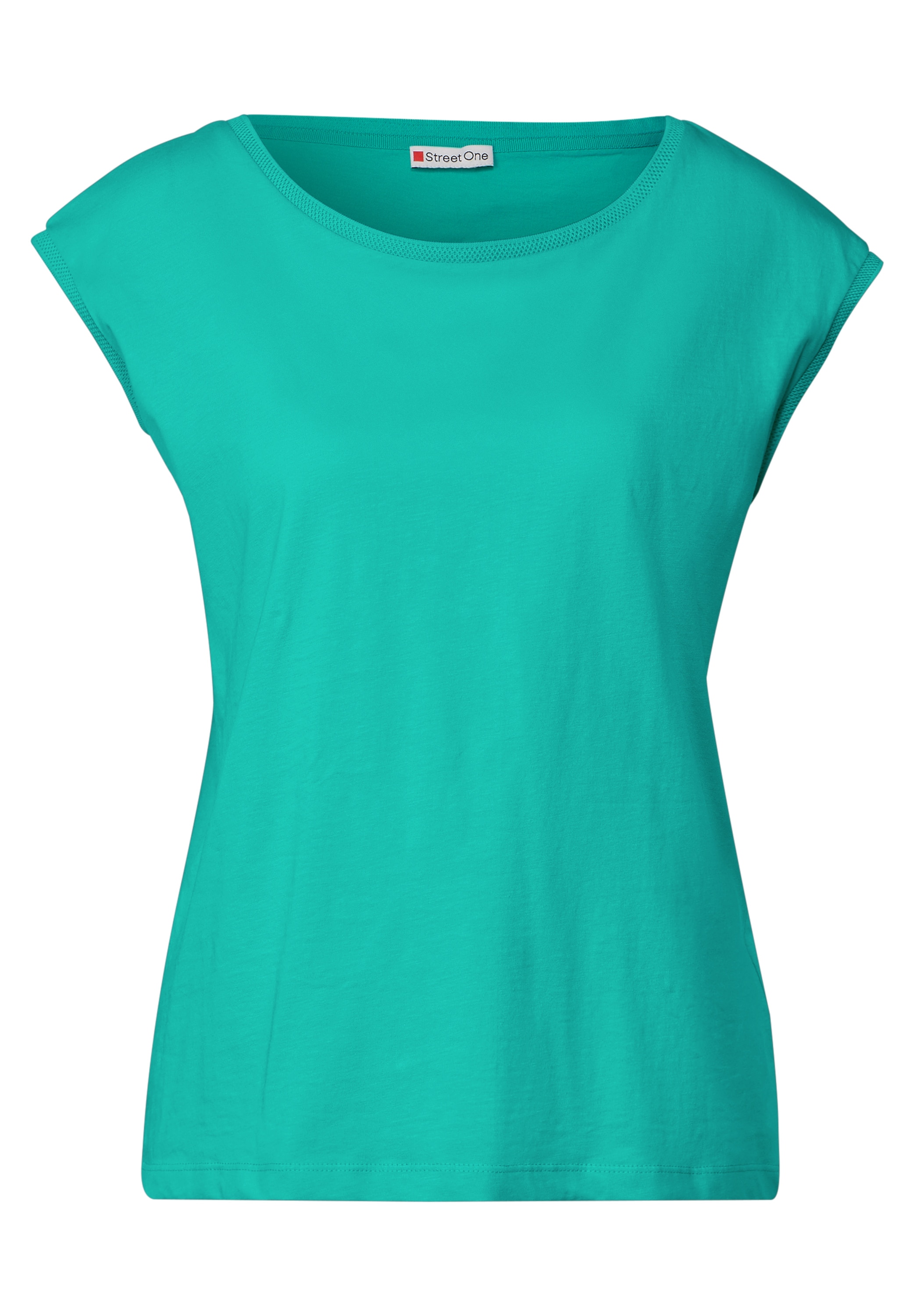 STREET ONE T-Shirt, aus reiner Baumwolle