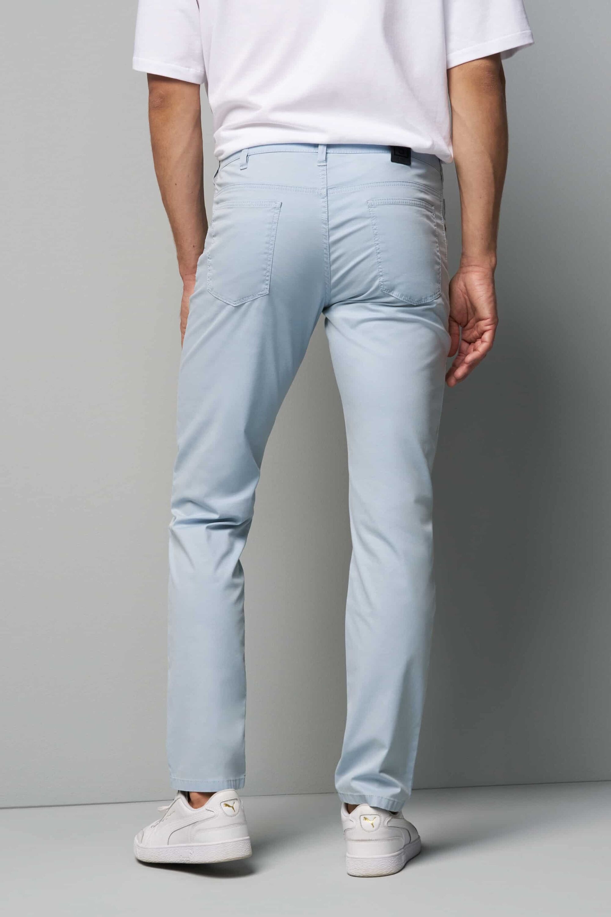 MEYER Chinos »M5 Slim«, aus Bio-Baumwolle