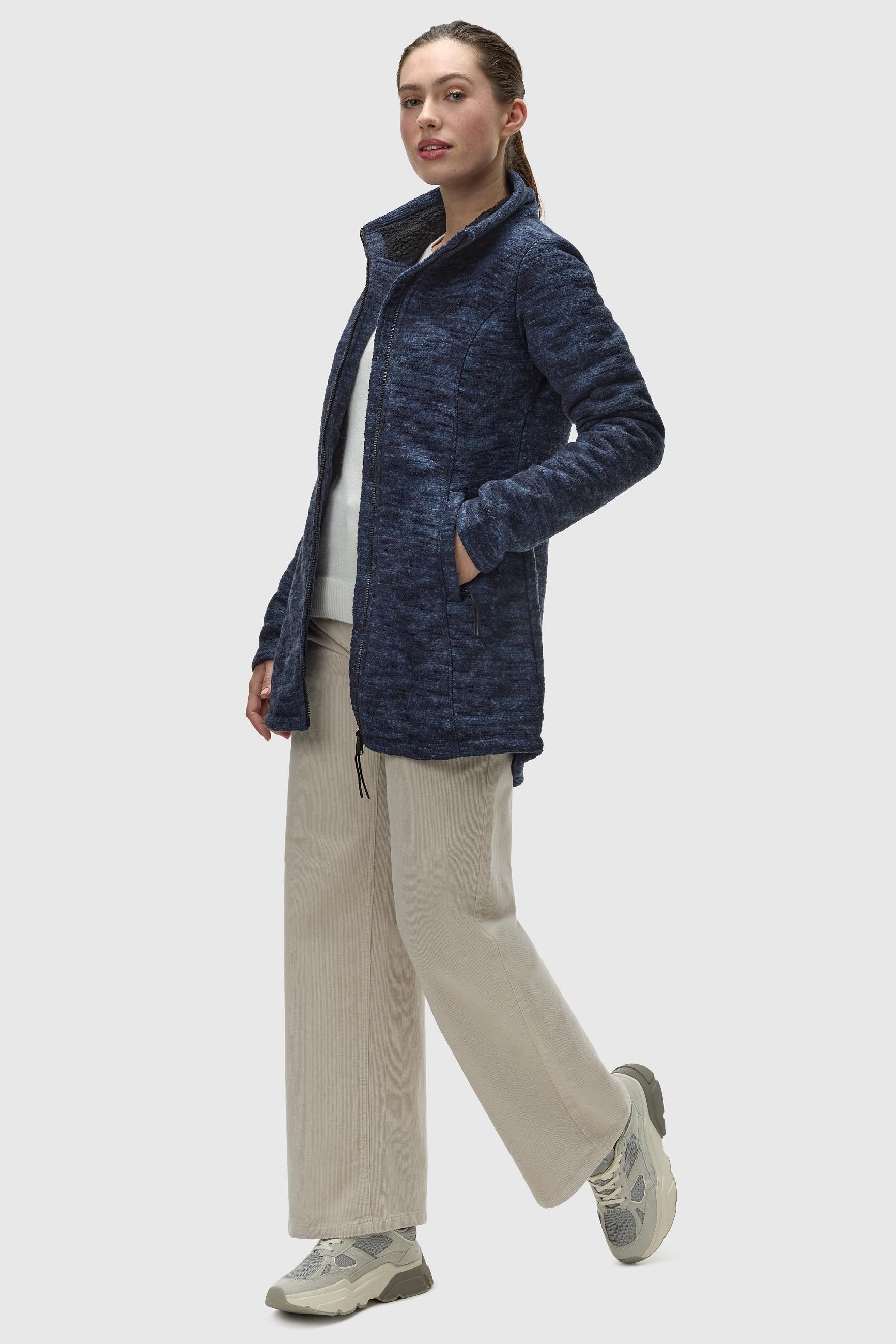 Ragwear Strickjacke »Miram Melange«, Kuschelige Übergangsjacke in Strick-Optik