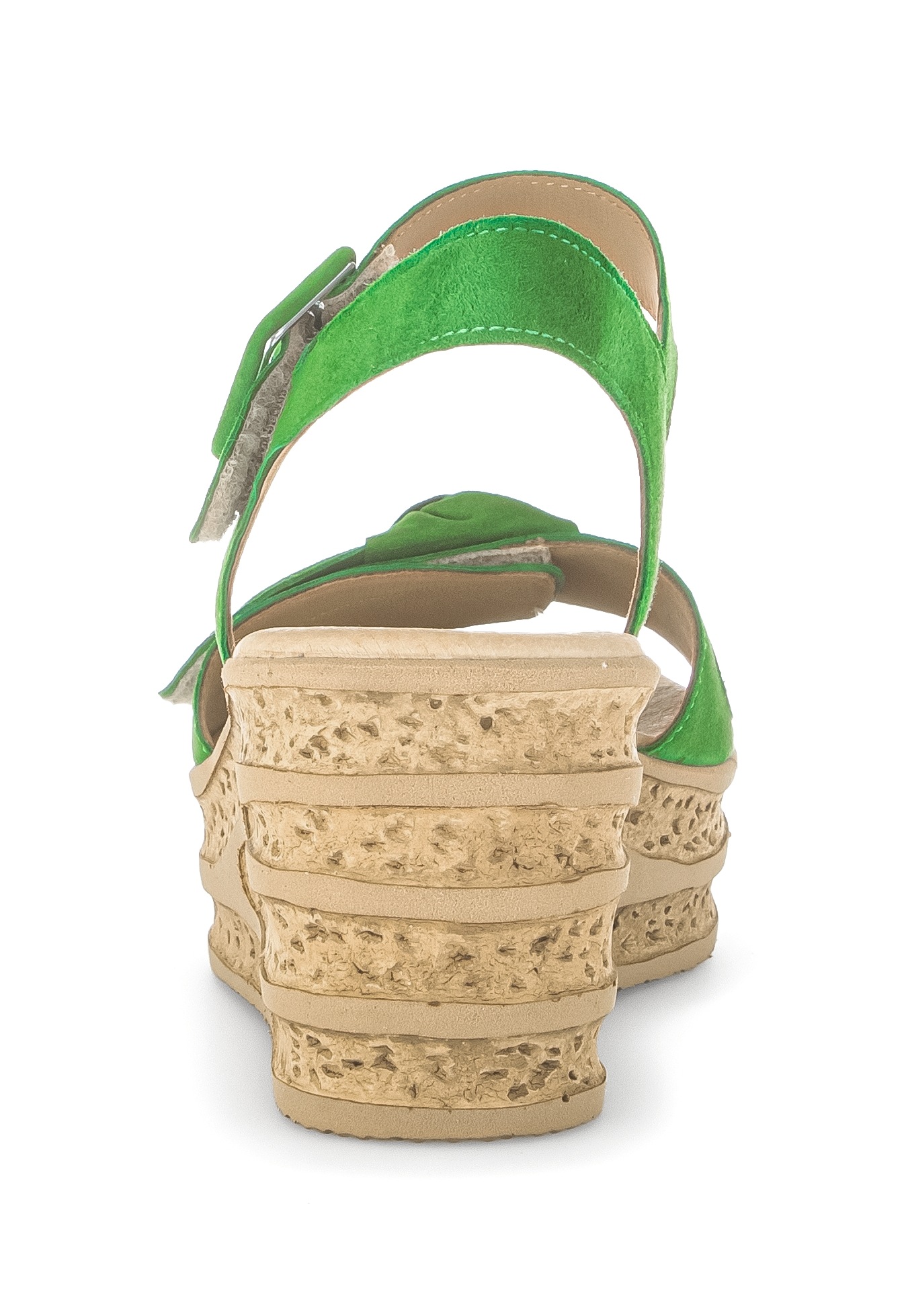 Gabor Keilsandalette, Plateau, Sommerschuh, Riemchensandale mit Klettverschlüssen