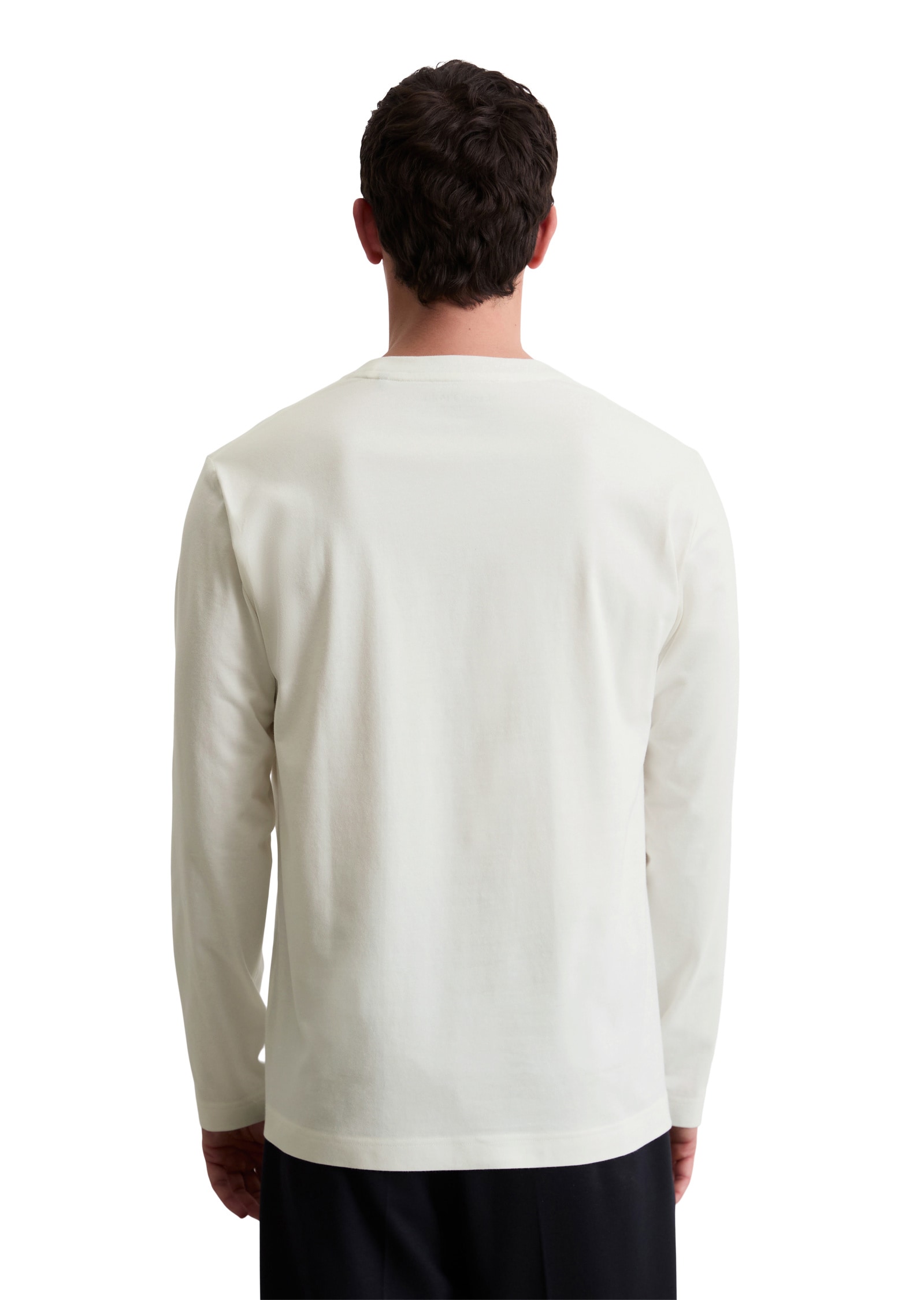 Marc O'Polo Langarmshirt »aus reiner Bio-Baumwolle«