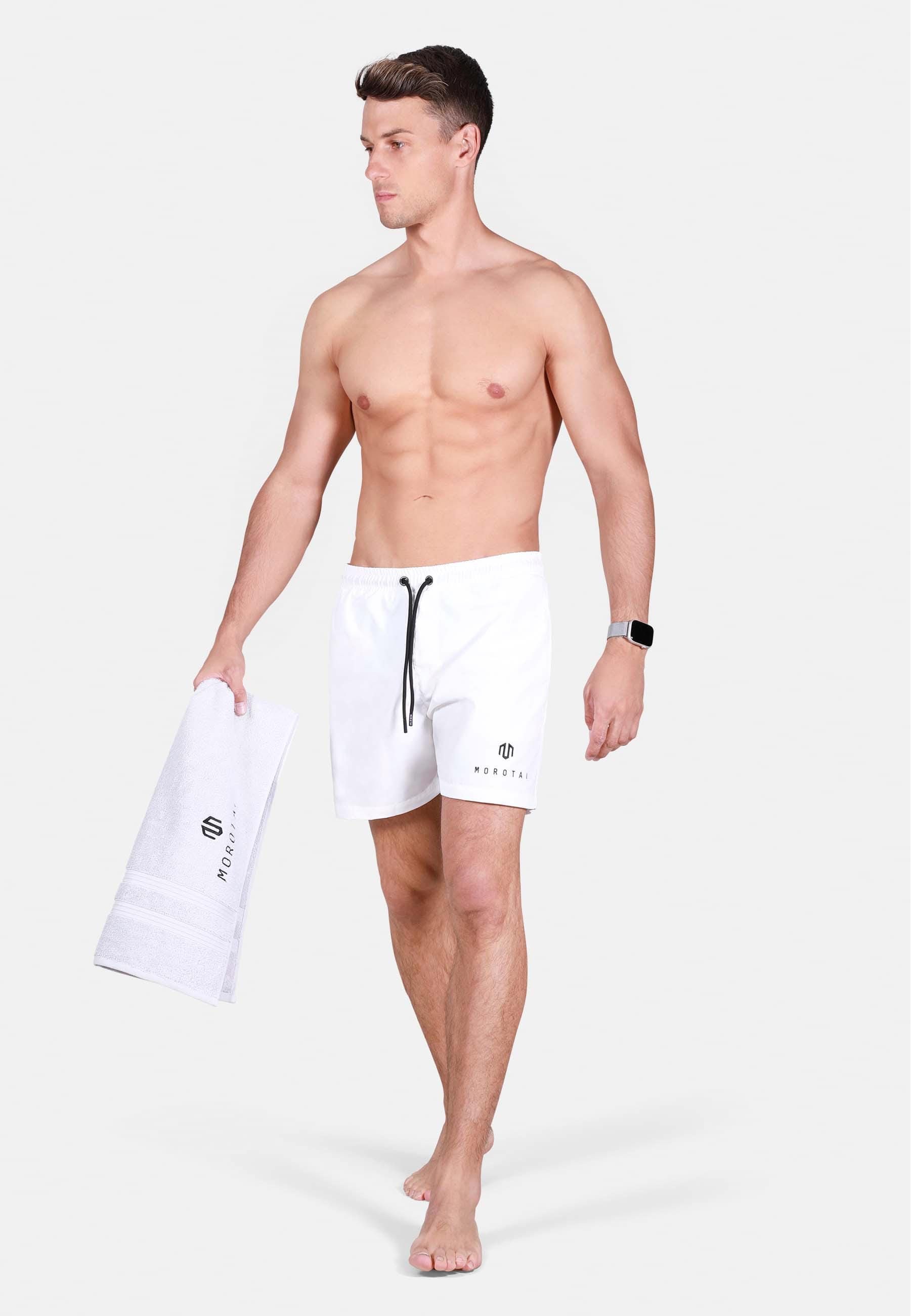 MOROTAI Badeshorts »MOROTAI Herren Morotai Essential Swim Shorts«