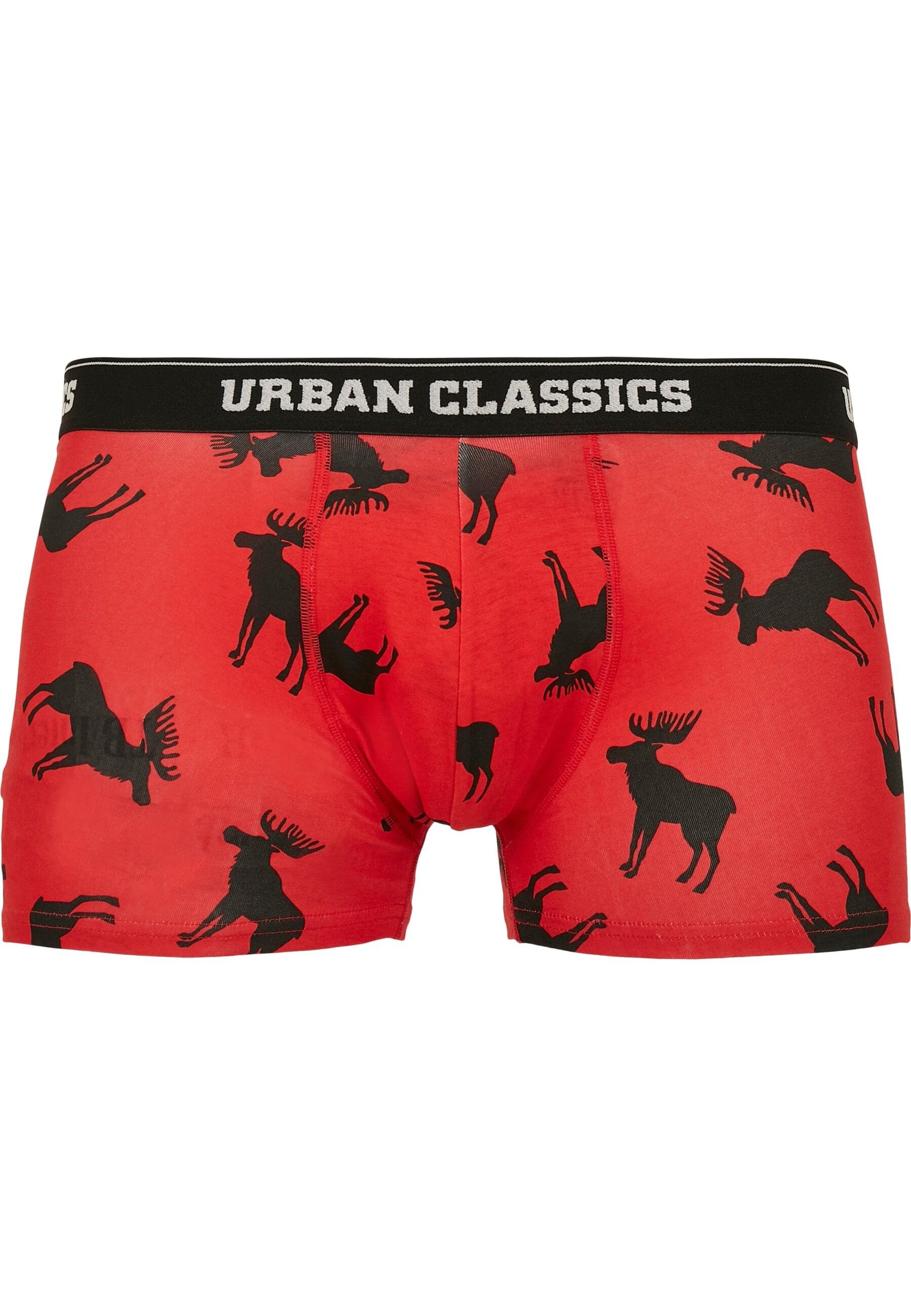 URBAN CLASSICS Boxershorts »Urban Classics Männer Boxer Shorts 3-Pack«, (1 St.)