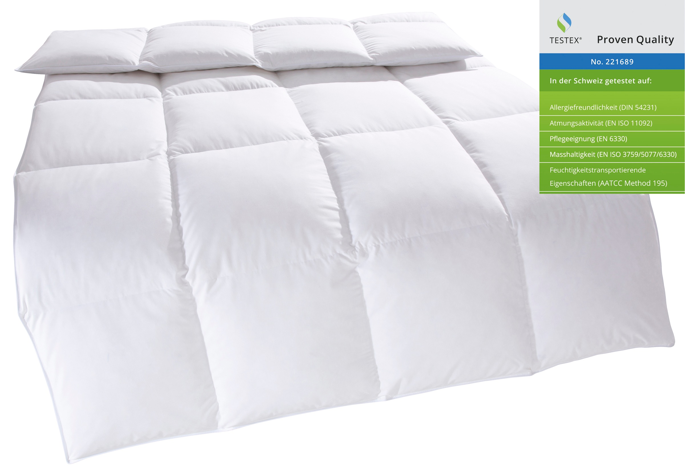 OTTO home Daunenbettdecke + Kopfkissen "TAMINS, Bettdecke 135x200 cm und 15 günstig online kaufen