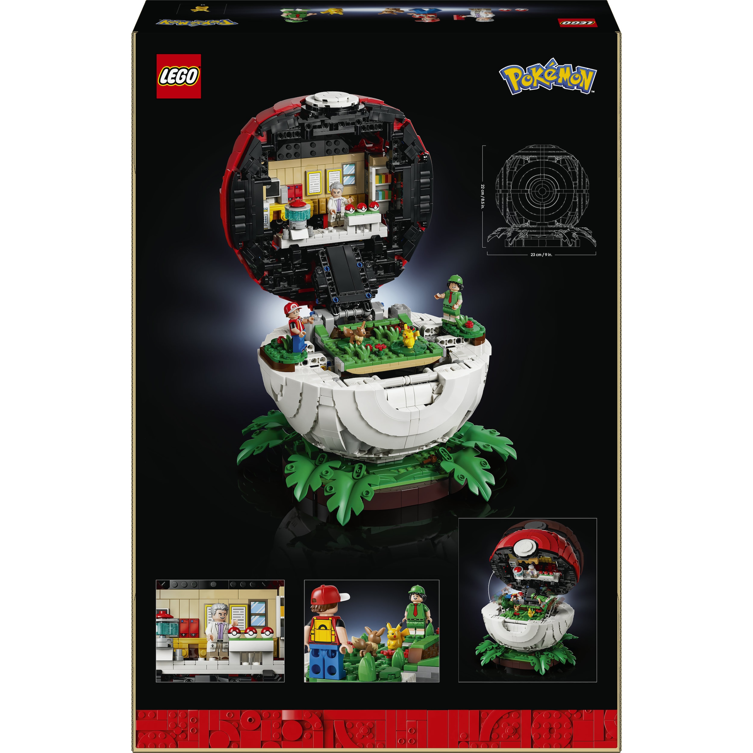 LEGO® Konstruktionsspielsteine »Pokéball mit Beeindruckenden Trainermomenten (72154), LEGO Pokémon« Made in Europe