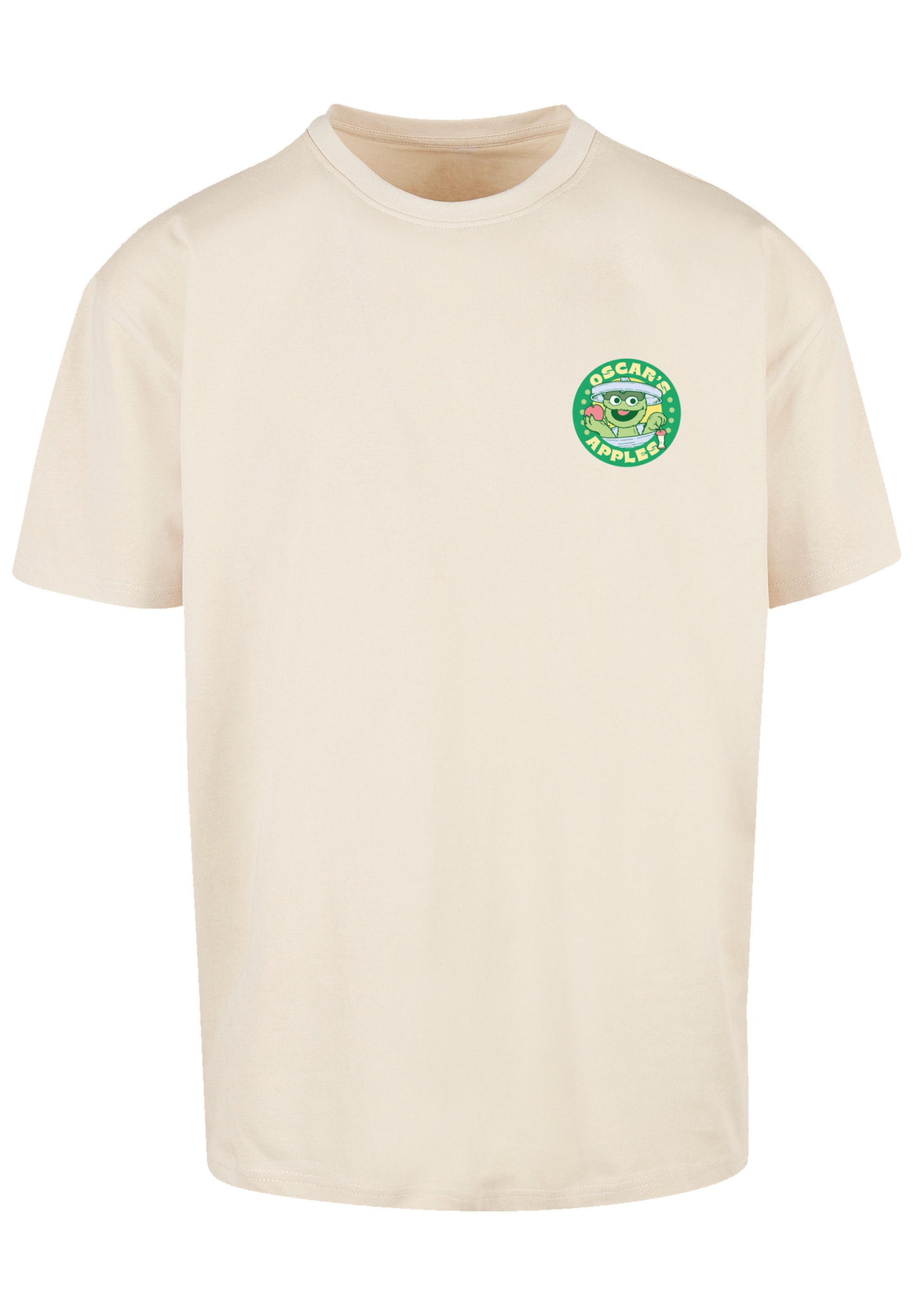 F4NT4STIC T-Shirt »Sesamstraße Oscar's Apples«, Premium Qualität
