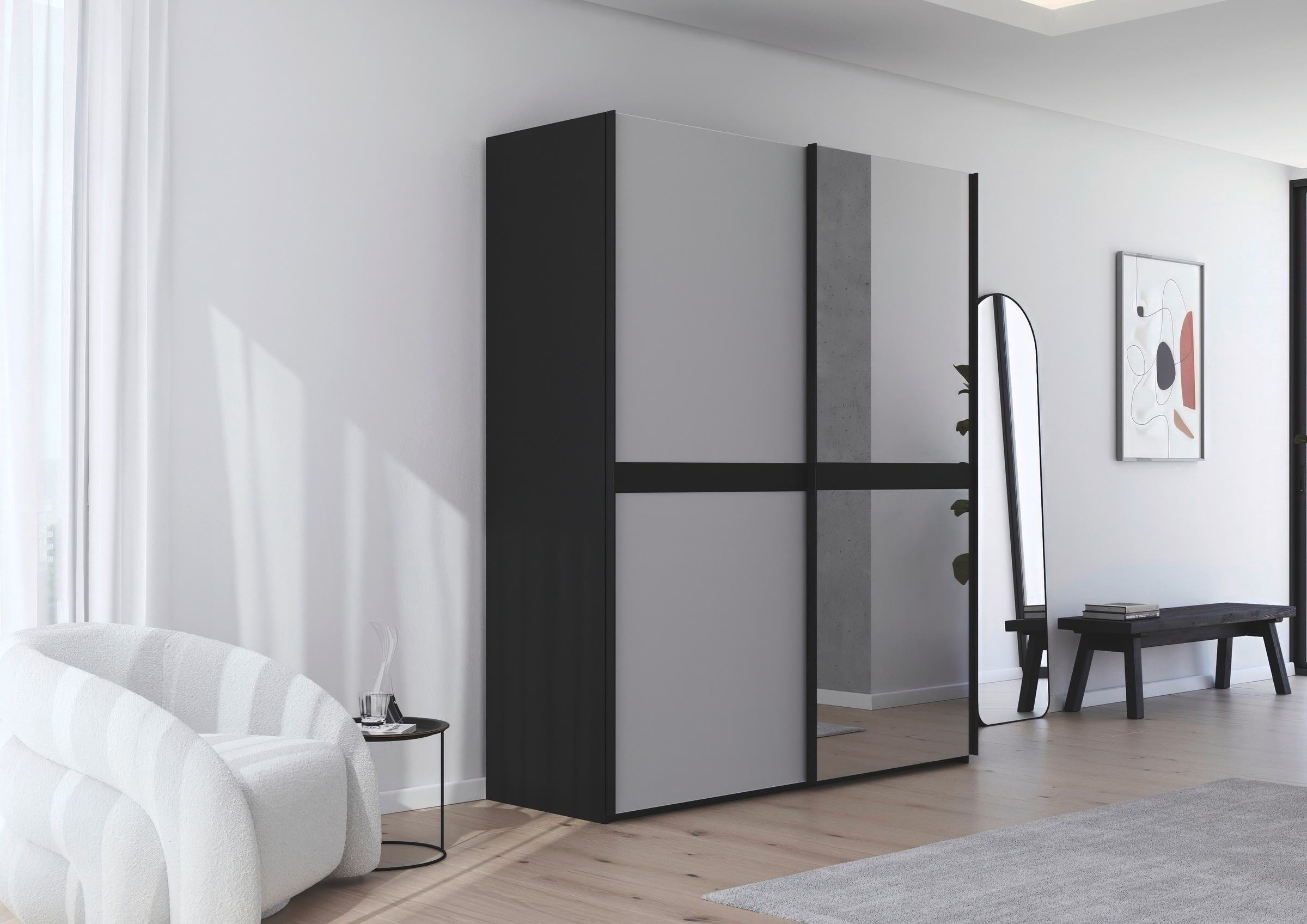 rauch Schwebetürenschrank "Kleiderschrank Schrank Garderobe Schlafzimmersch günstig online kaufen