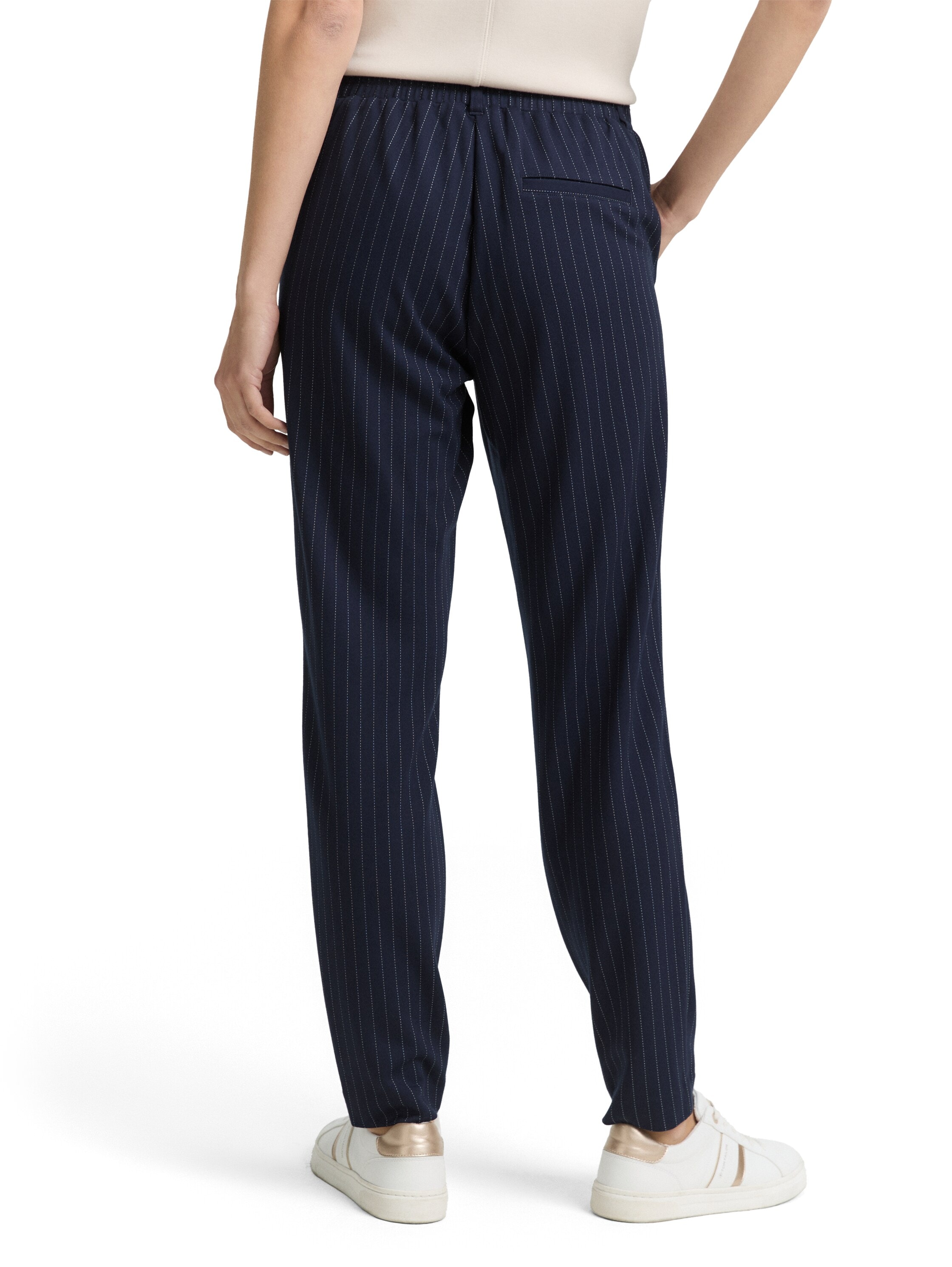 TOM TAILOR Stoffhose, mit Nadelstreifen