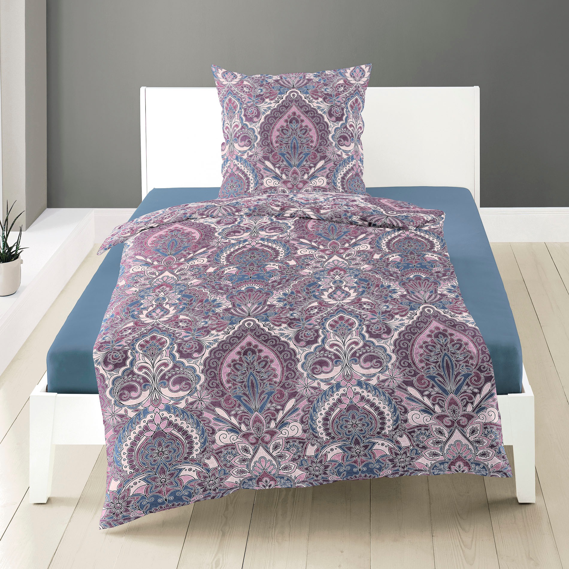 BIERBAUM Bettwäsche "Big Ornaments" 2 Stk. mit Ornamenten günstig online kaufen