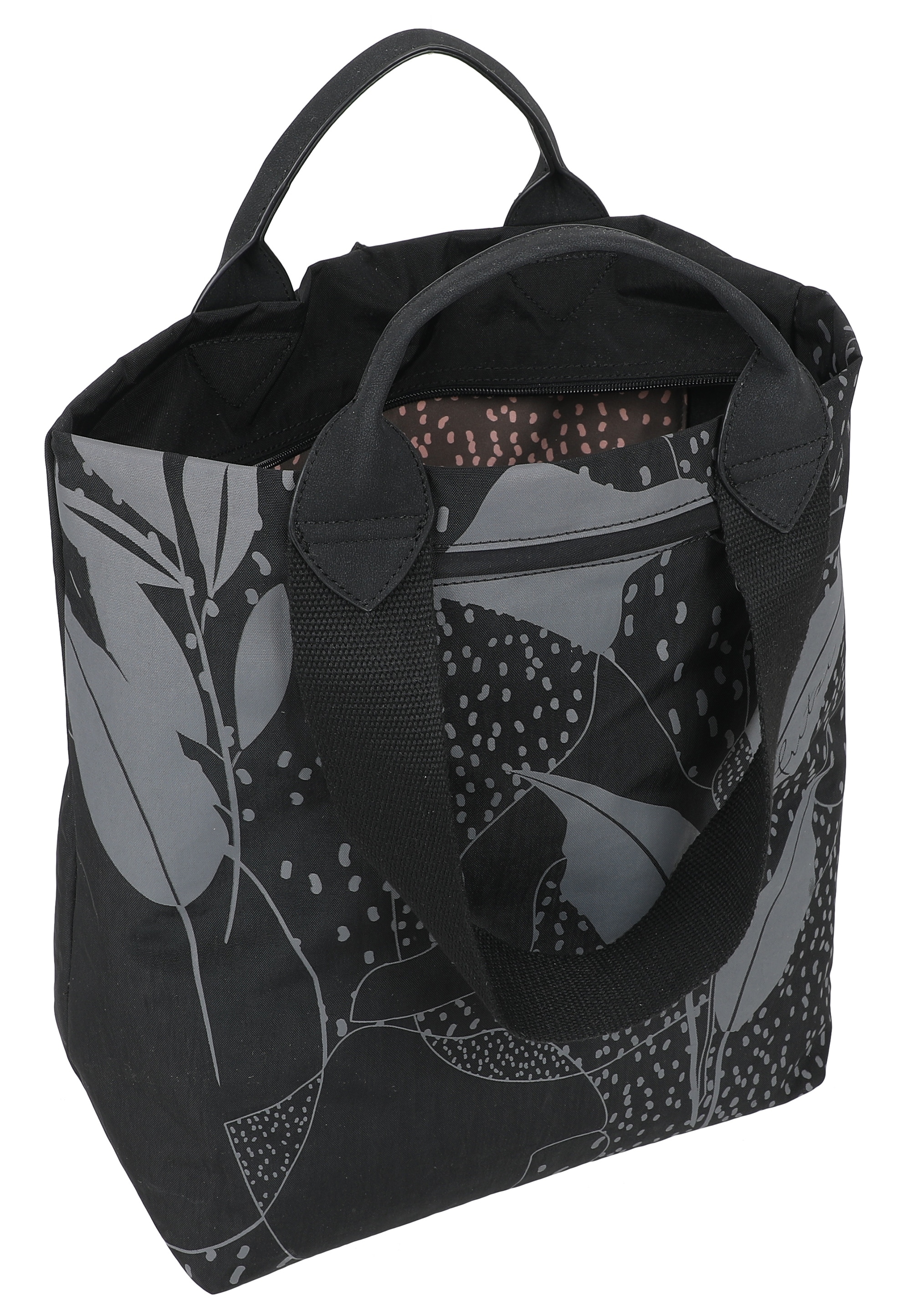 Fritzi aus Preußen Cityrucksack »Leaves Lighty«, aus robustem Nylon