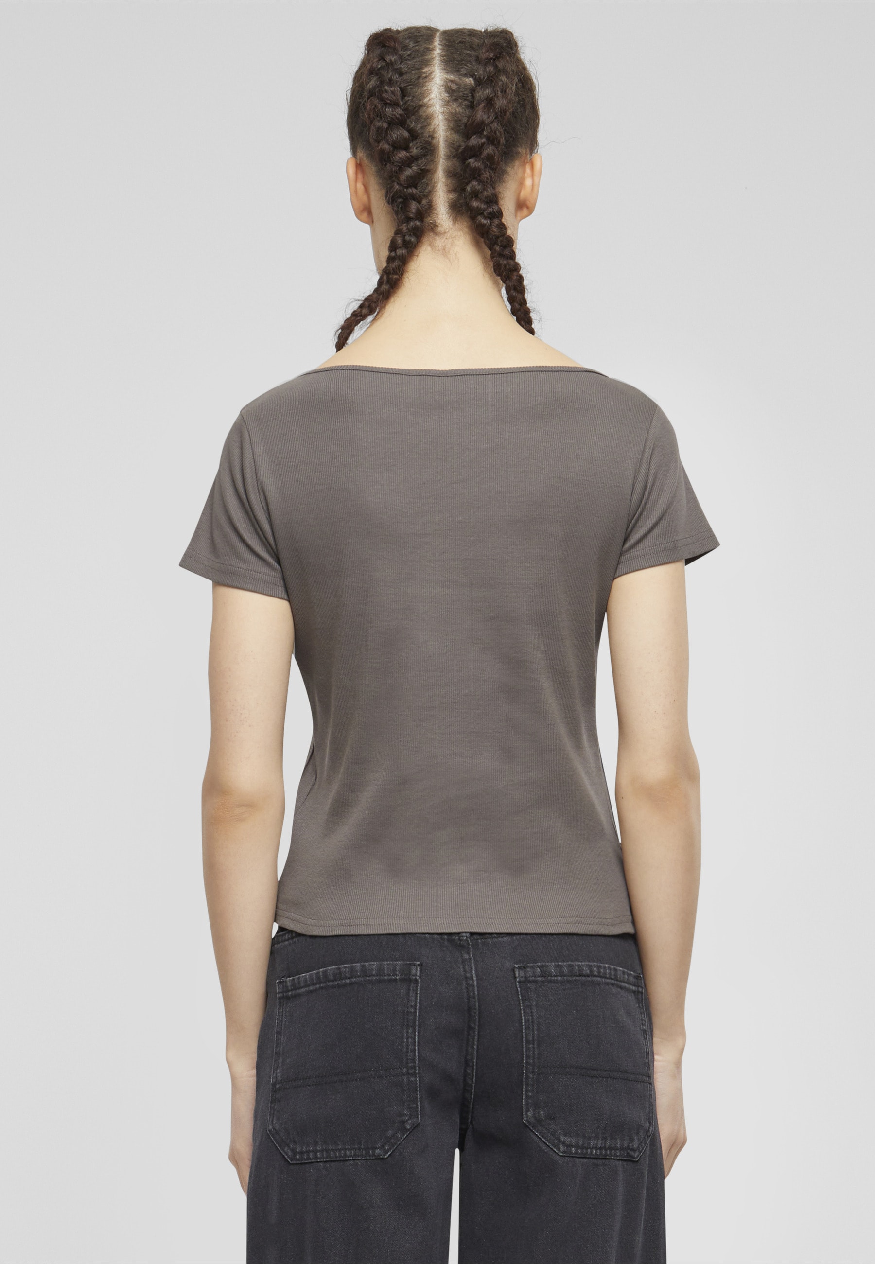 Karl Kani T-Shirt »Karl Kani Damen KW241-026-2 Karl Kani Og Corset Rib Tee« 1 Stk.