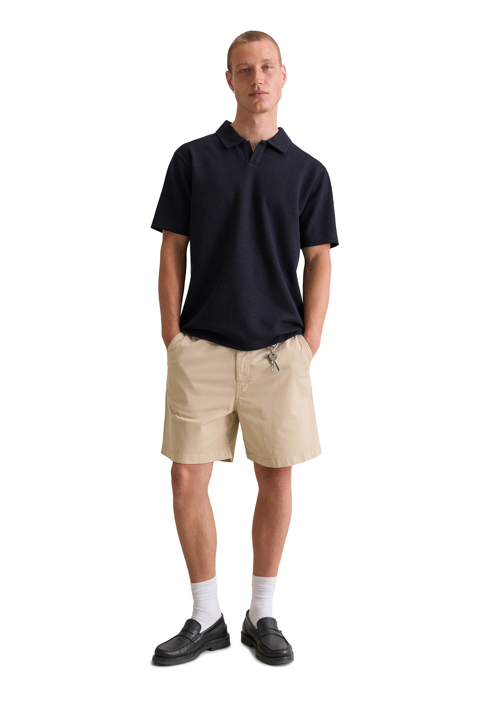 Marc O'Polo DENIM Shorts »aus elastischem Bio-Baumwoll-Twill«