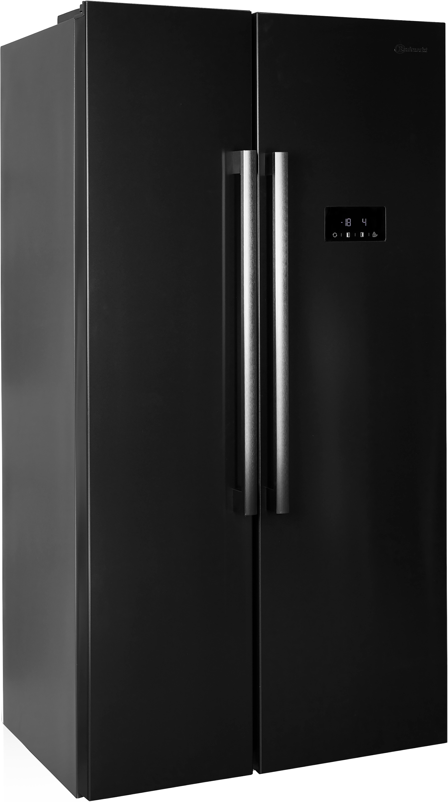 BAUKNECHT Side-by-Side "SBS C90 BL" 177 cm hoch 91 cm breit Kein Abtauen mehr nötig Dank Total NoFrost Technologie