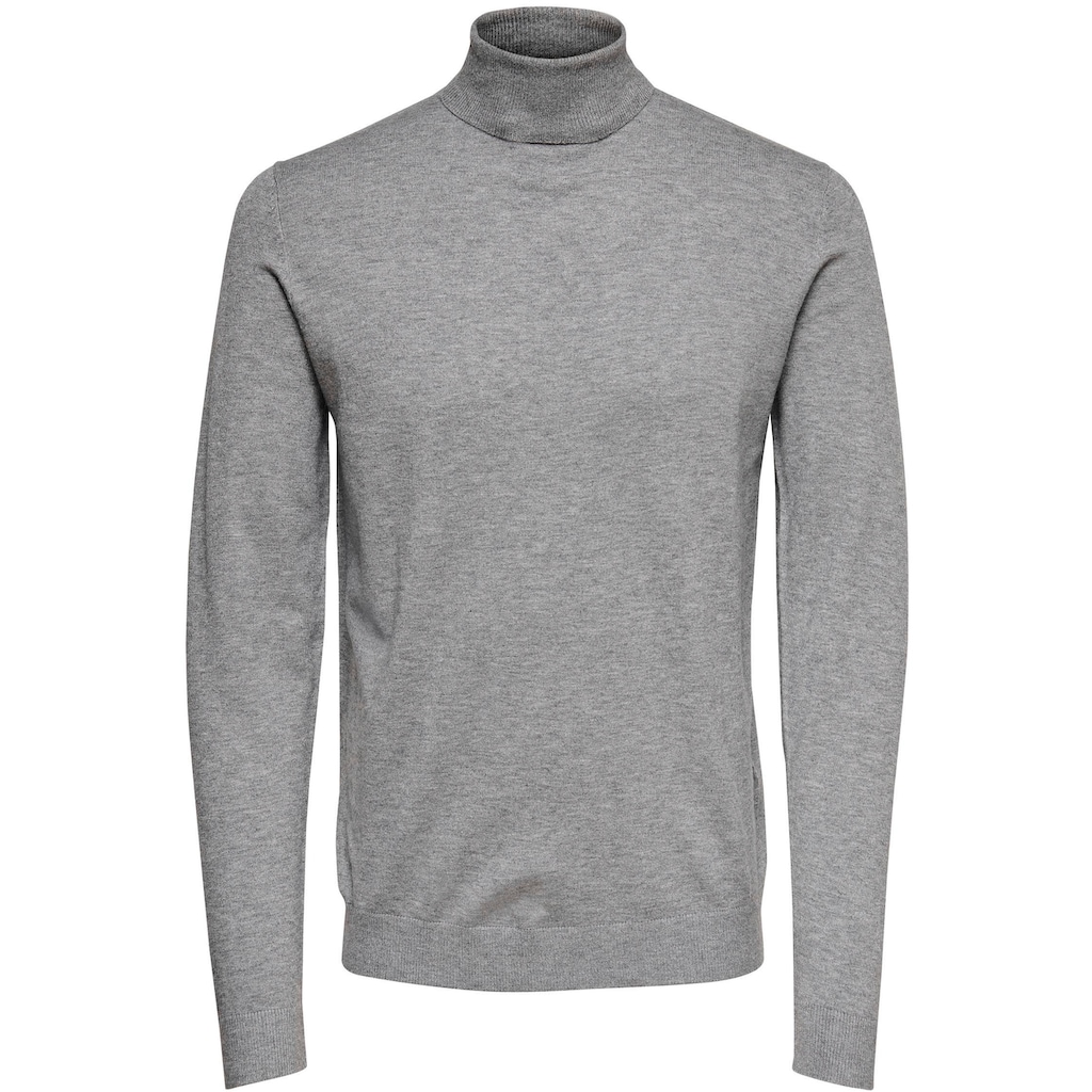 ONLY & SONS Rollkragenpullover »WYLER LIFE ROLL NECK KNIT«