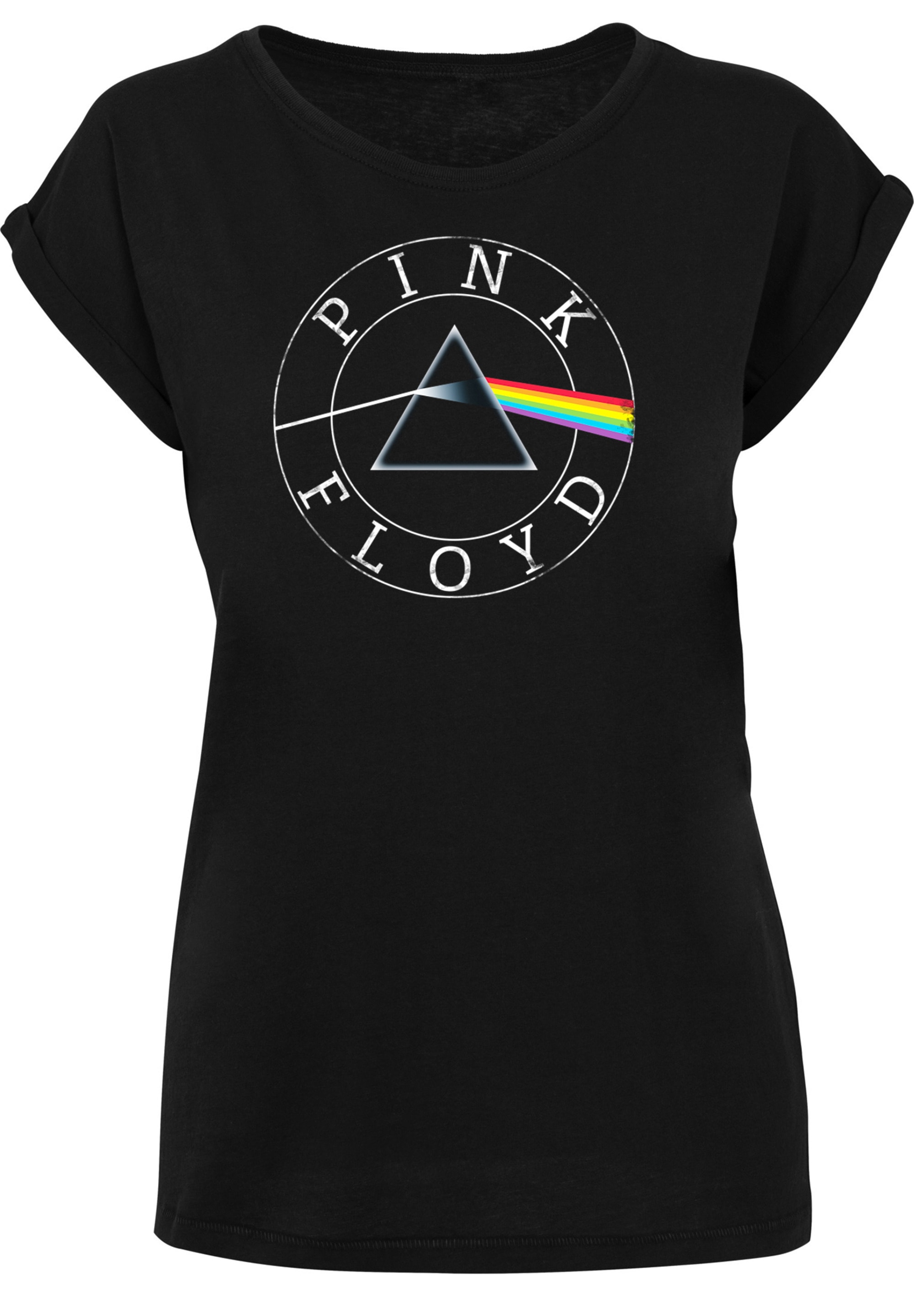 F4NT4STIC T-Shirt "Pink Floyd Vintage Prism Logo Shirt Rock Musik", Damen,P günstig online kaufen