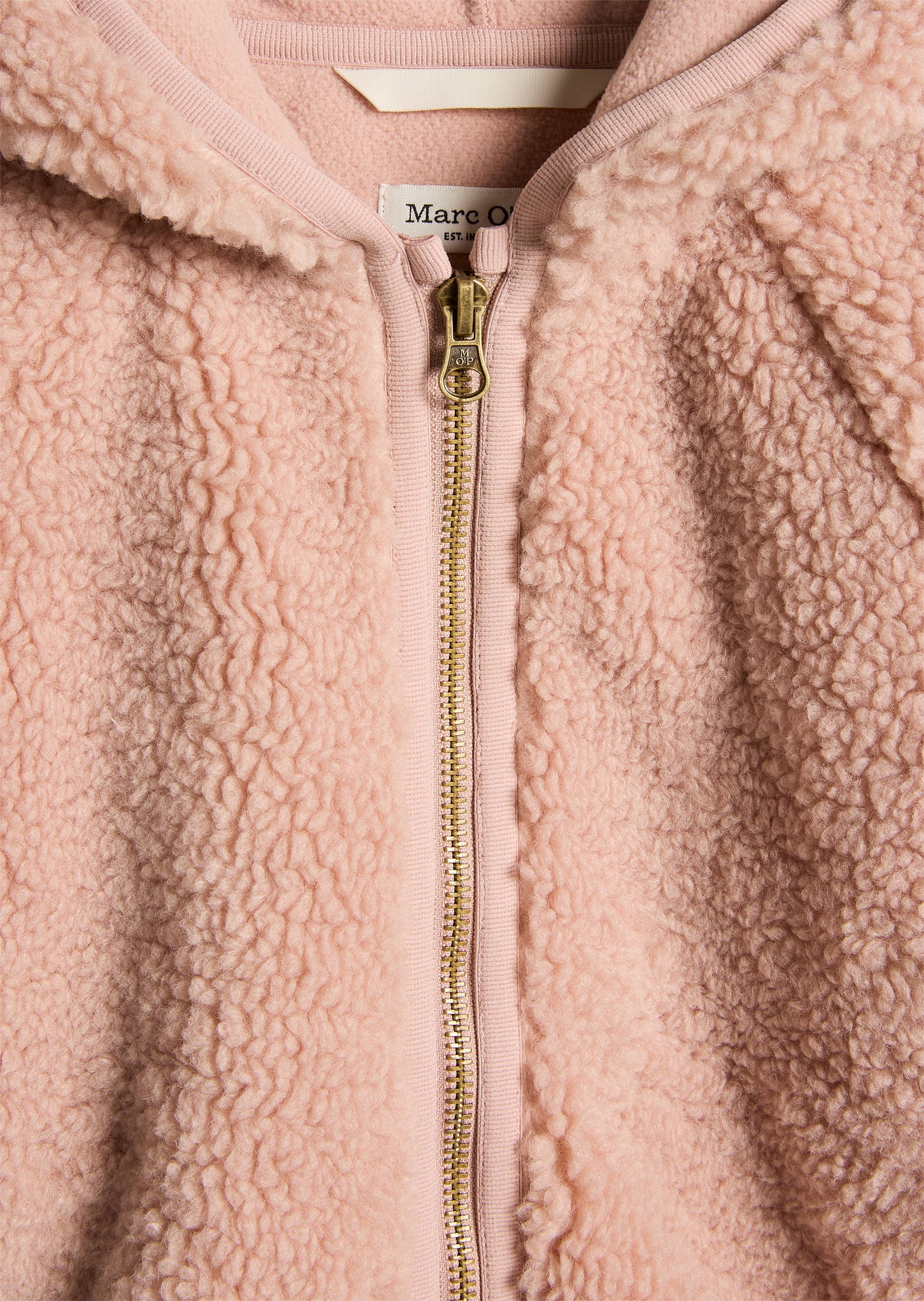 Marc O'Polo Outdoorjacke »mit Fleece-Innenseite« mit Kapuze
