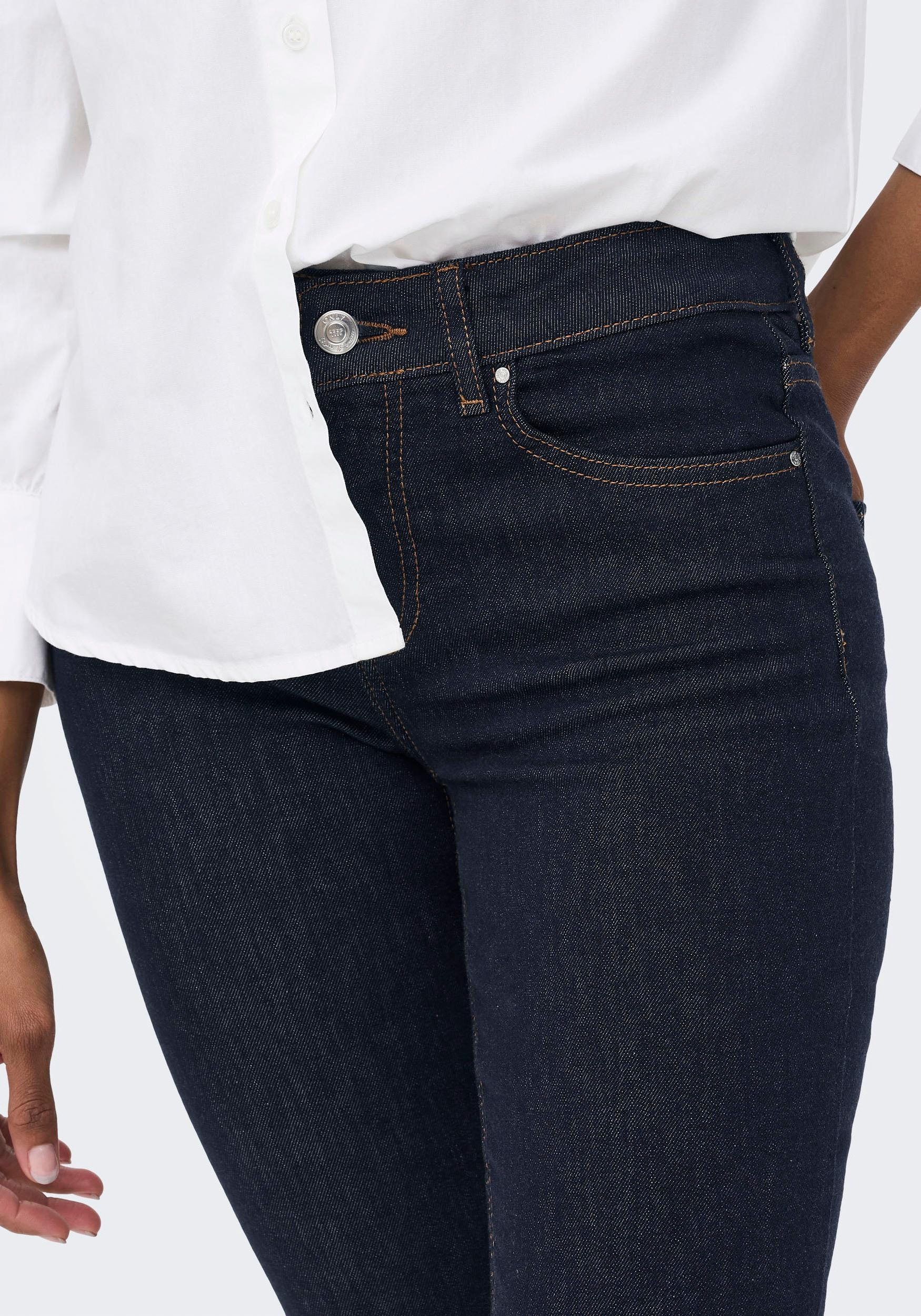 ONLY Skinny-fit-Jeans »ONLBLUSH MID SK STAYBLUE DNM REA023«
