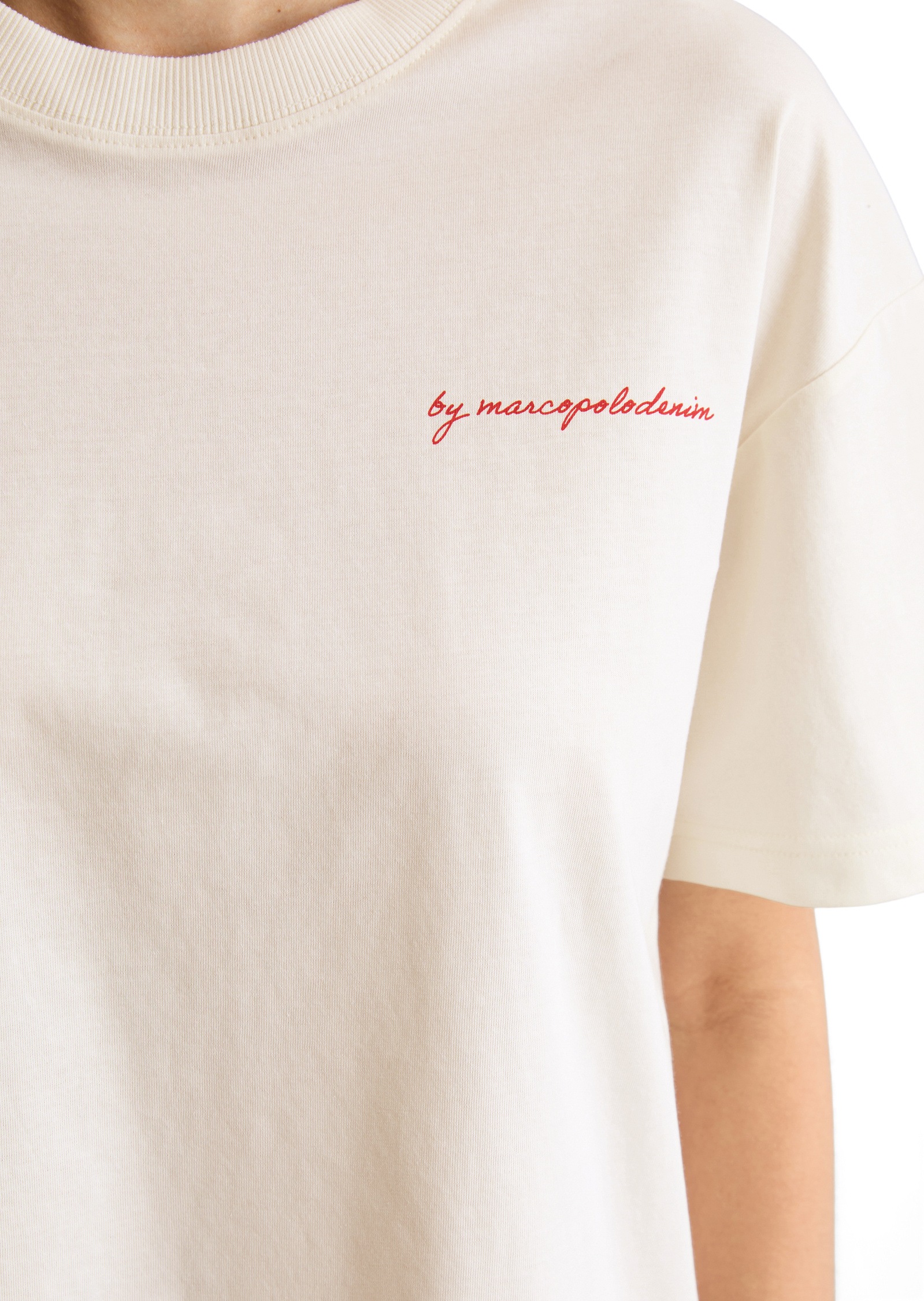 Marc O'Polo DENIM T-Shirt »mit Rückenprint«