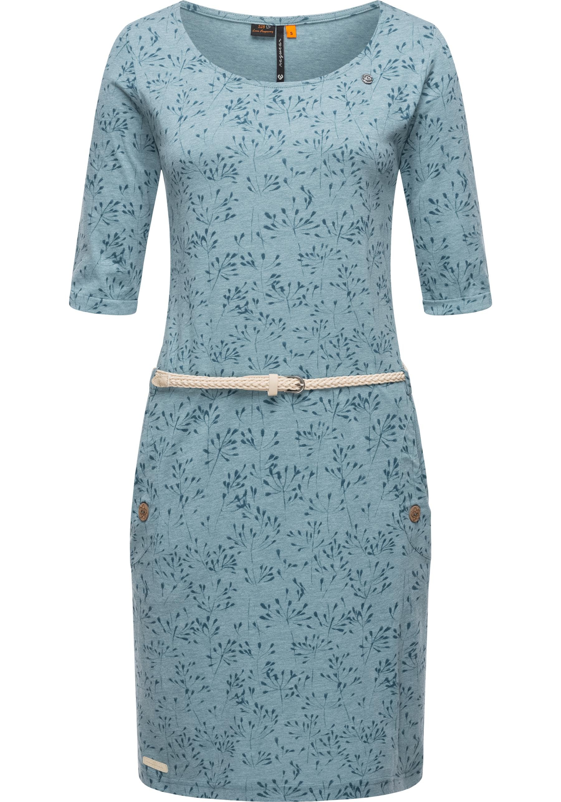 Ragwear Jerseykleid "Tannya Flowery" 2 Stk. tlg. Eingrifftaschen stylisches günstig online kaufen