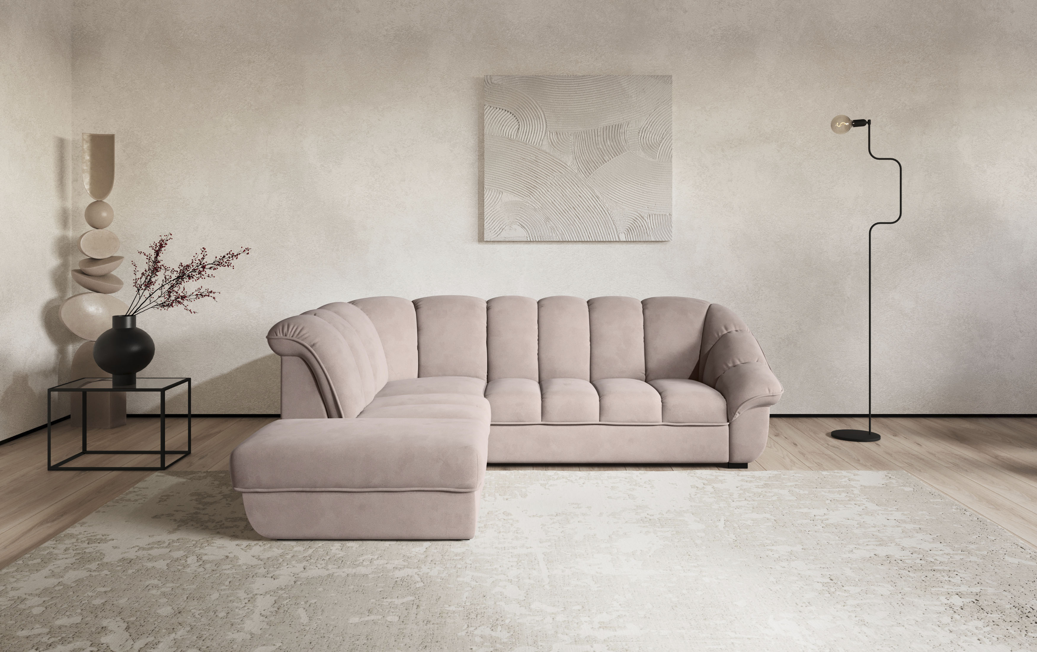 COTTA Ecksofa "Mado, Breite 260 cm" verschiedene Sofas individuell kombinierbar