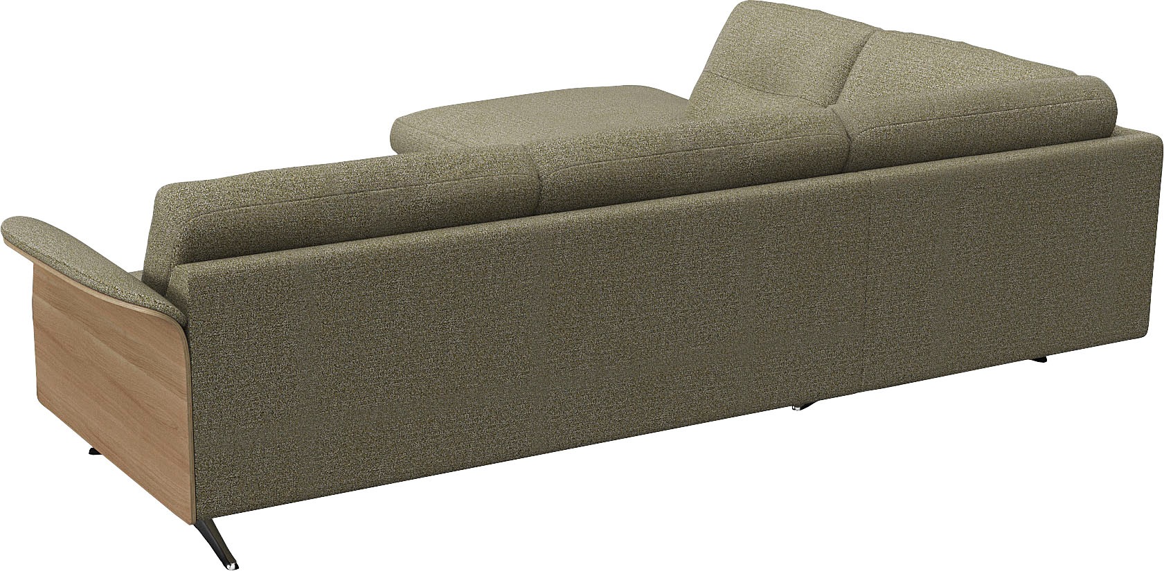 FLEXLUX Ecksofa »Glow, super bequem durch hochwertigem Sitzaufbau mit Federkern, L-Form«, Skandinavisches Design, In hochwertiger Verarbeitung