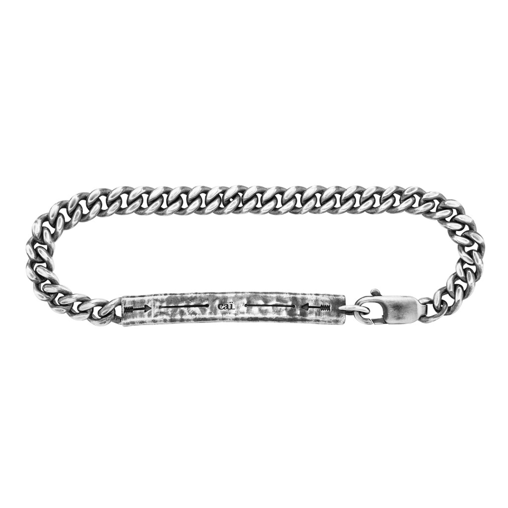 CAÏ Armband »925/- Sterling Silber oxidiert Pfeil 19cm«