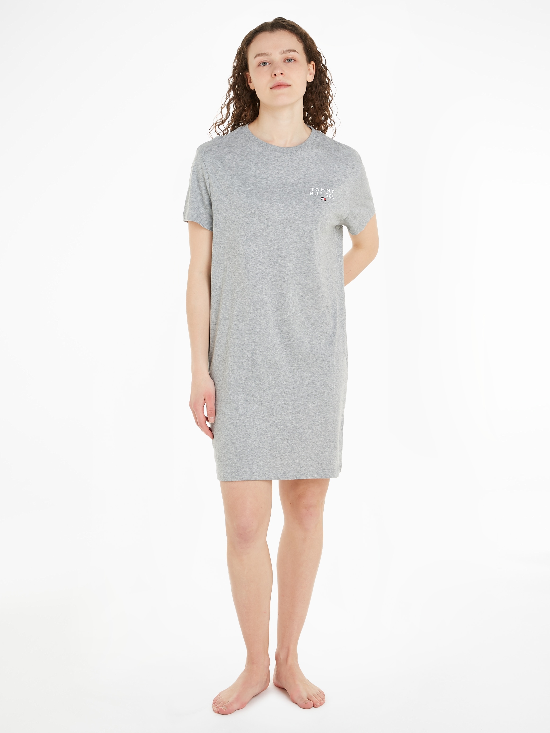 Tommy Hilfiger Underwear Nachthemd »SHORT SLEEVE T-SHIRT DRESS«, mit Tommy  Hilfiger Logoaufdruck online bestellen | BAUR