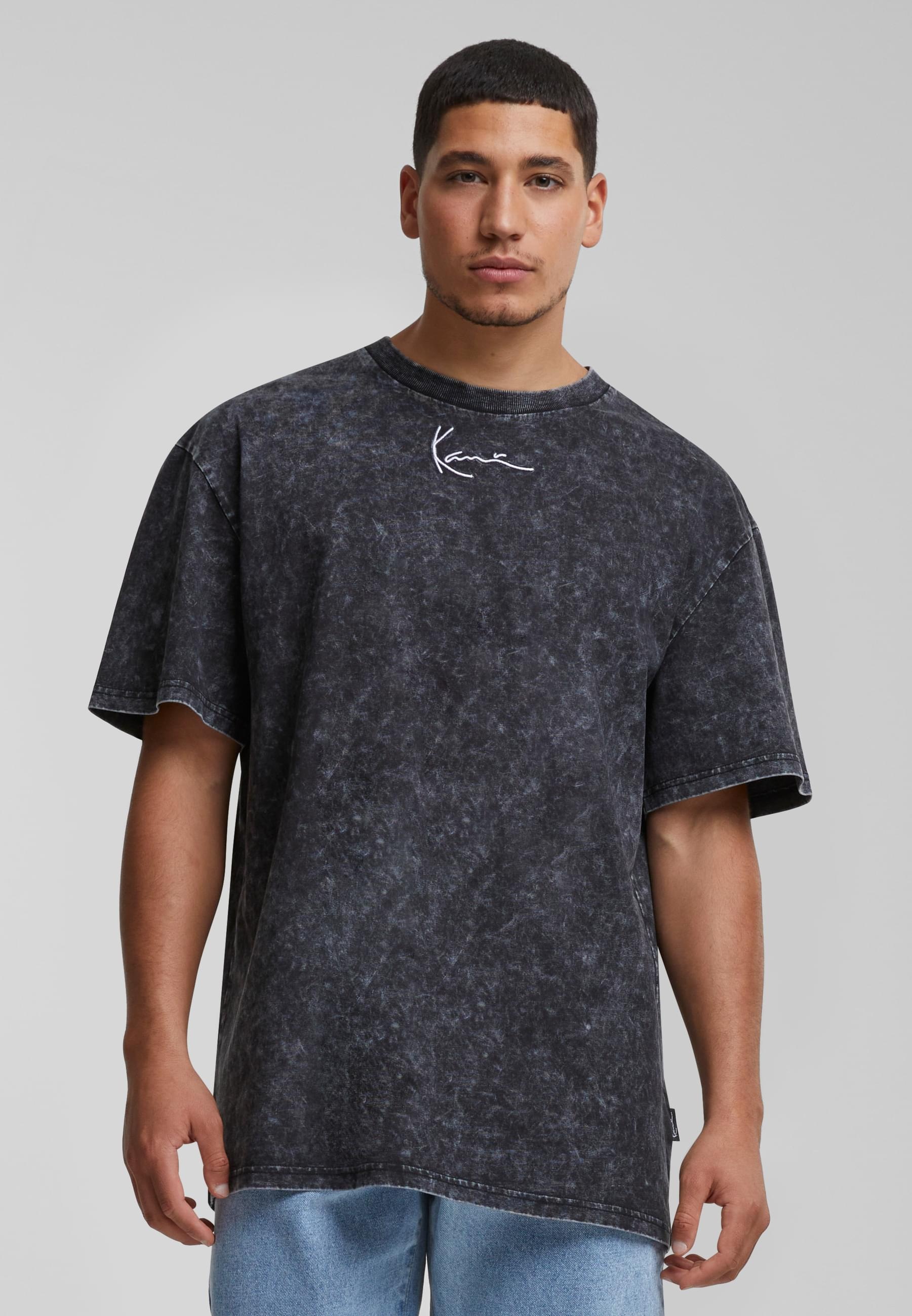 Karl Kani T-Shirt »Karl Kani Herren KU242-006-1 Small Signature Washed Print Tee«, (1 tlg.)