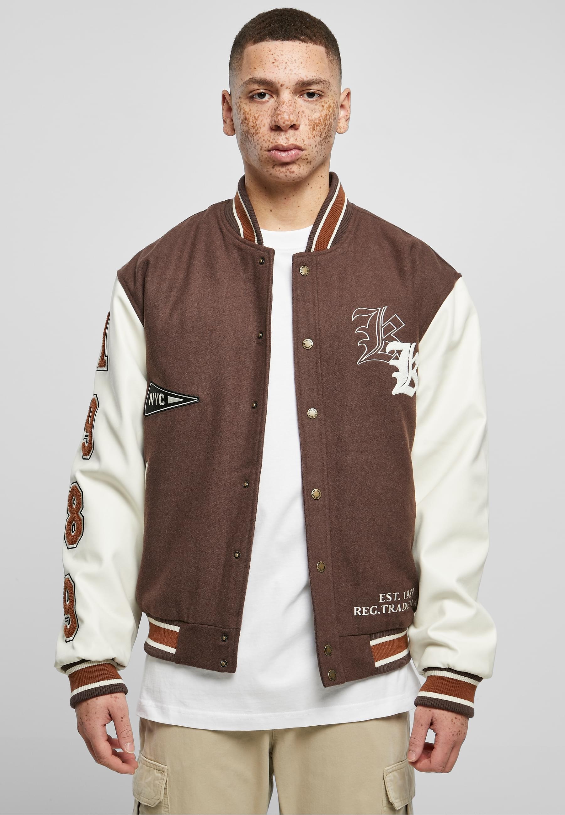 Karl Kani Collegejacke »Karl Kani Herren«, (1 St.), ohne Kapuze