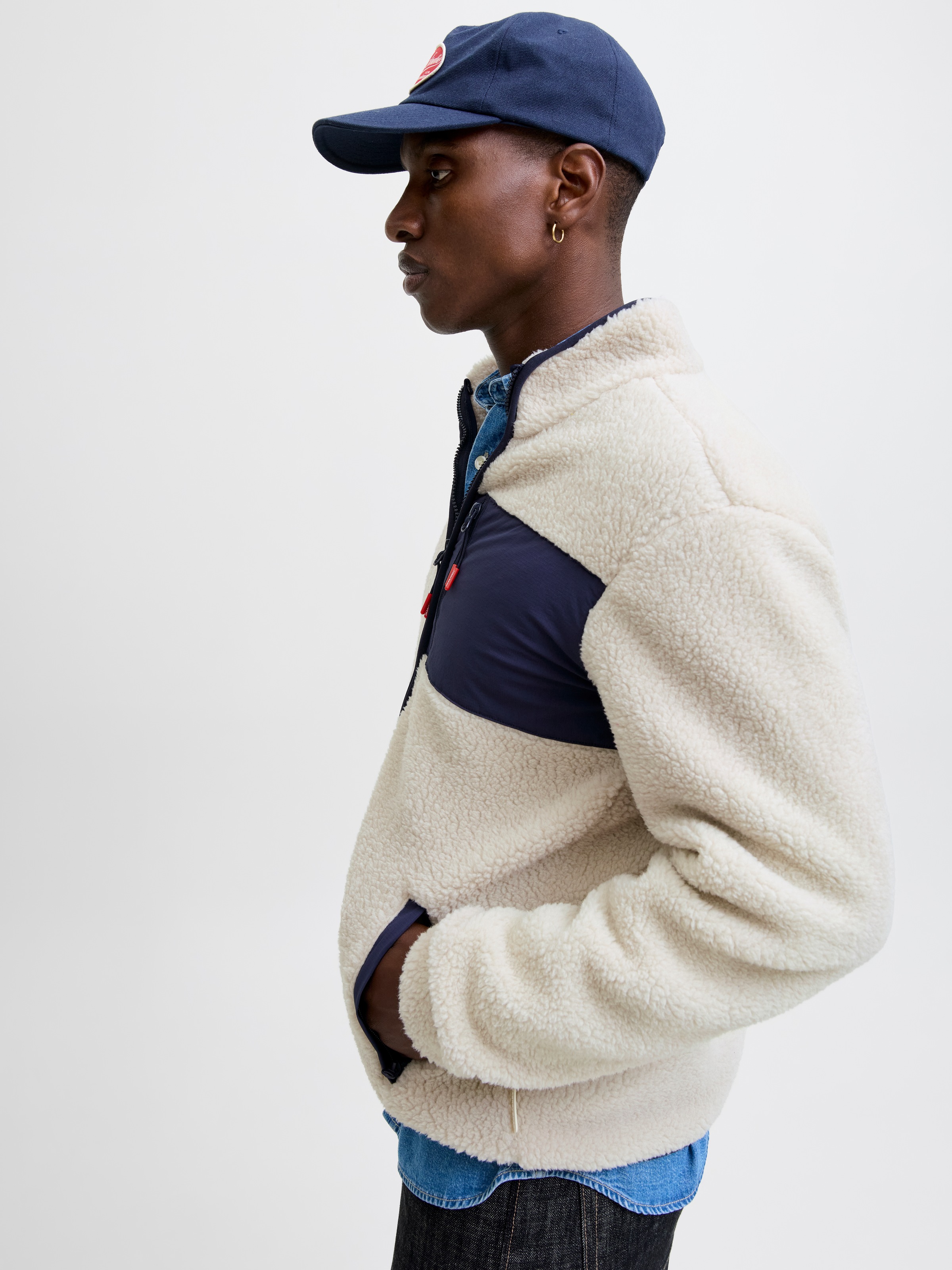 Jack & Jones Fleecejacke "JJTHATCHER FLEECE JACKET" günstig online kaufen