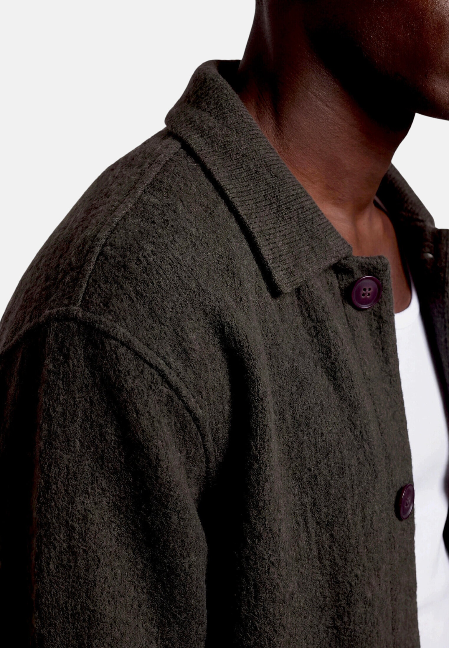 Zero Strickjacke »Herren mit aufgesetzter Brusttasche« Knopfleiste