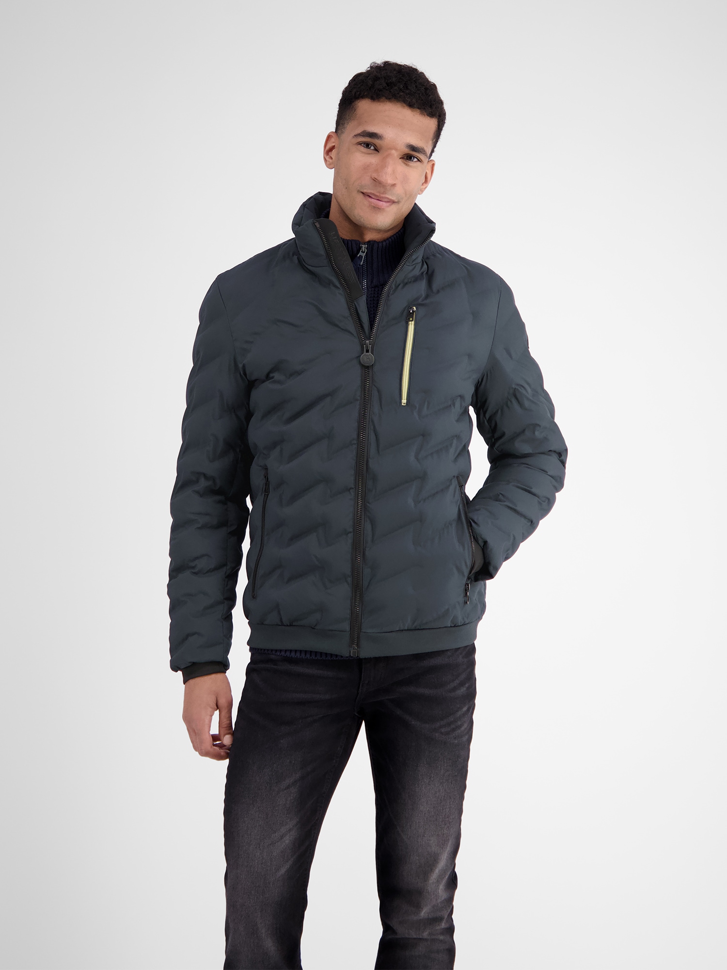 LERROS Outdoorjacke »LERROS Sportive Funktions-Steppjacke für Herren«, mit Kapuze, Wasser_Windabweisend