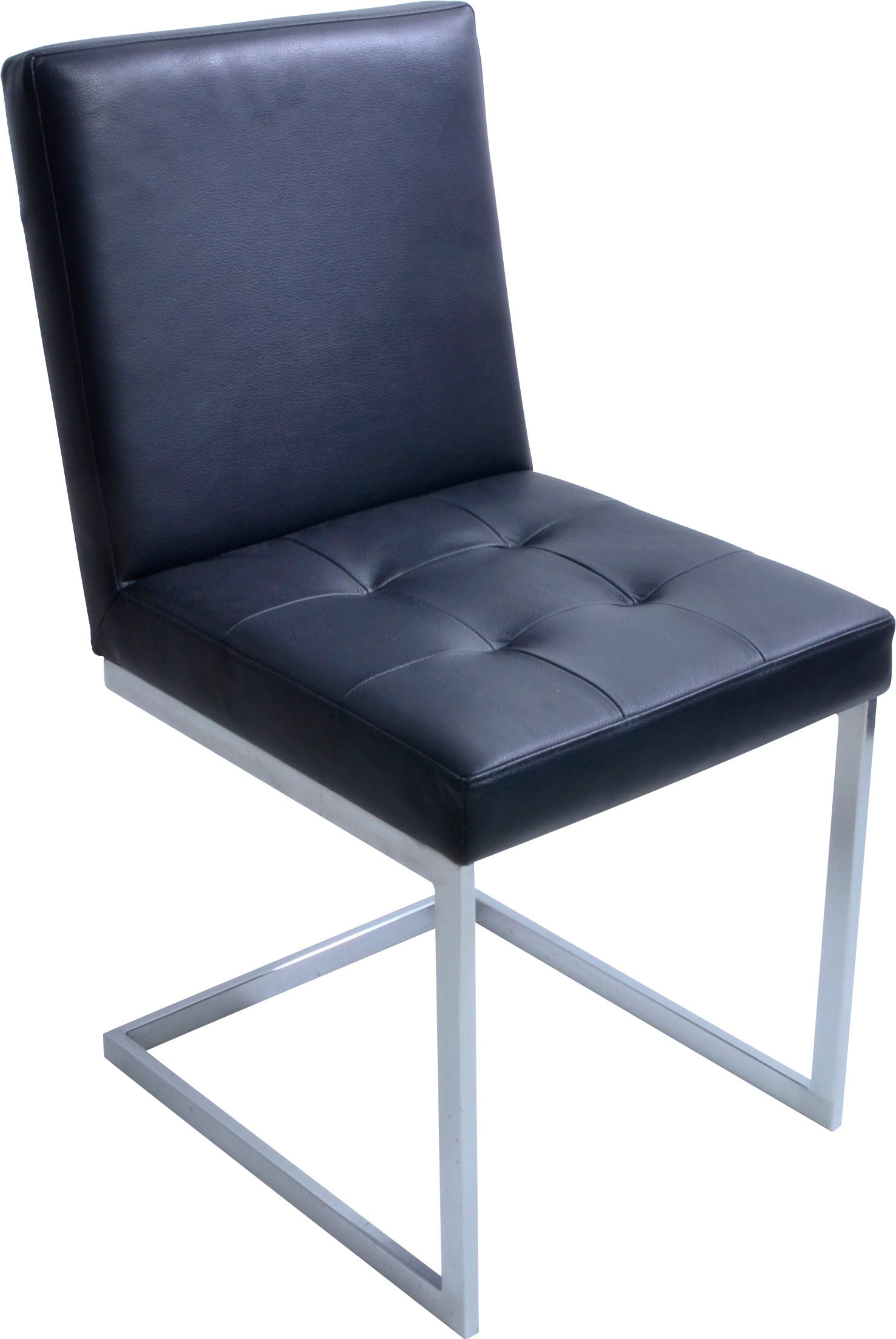 K+W Komfort & Wohnen Eckbankgruppe »Spider II«, (Set, 4 tlg.), langer Schenkel 227cm, 2 Freischwinger, Auszugstisch in Breite 130 cm
