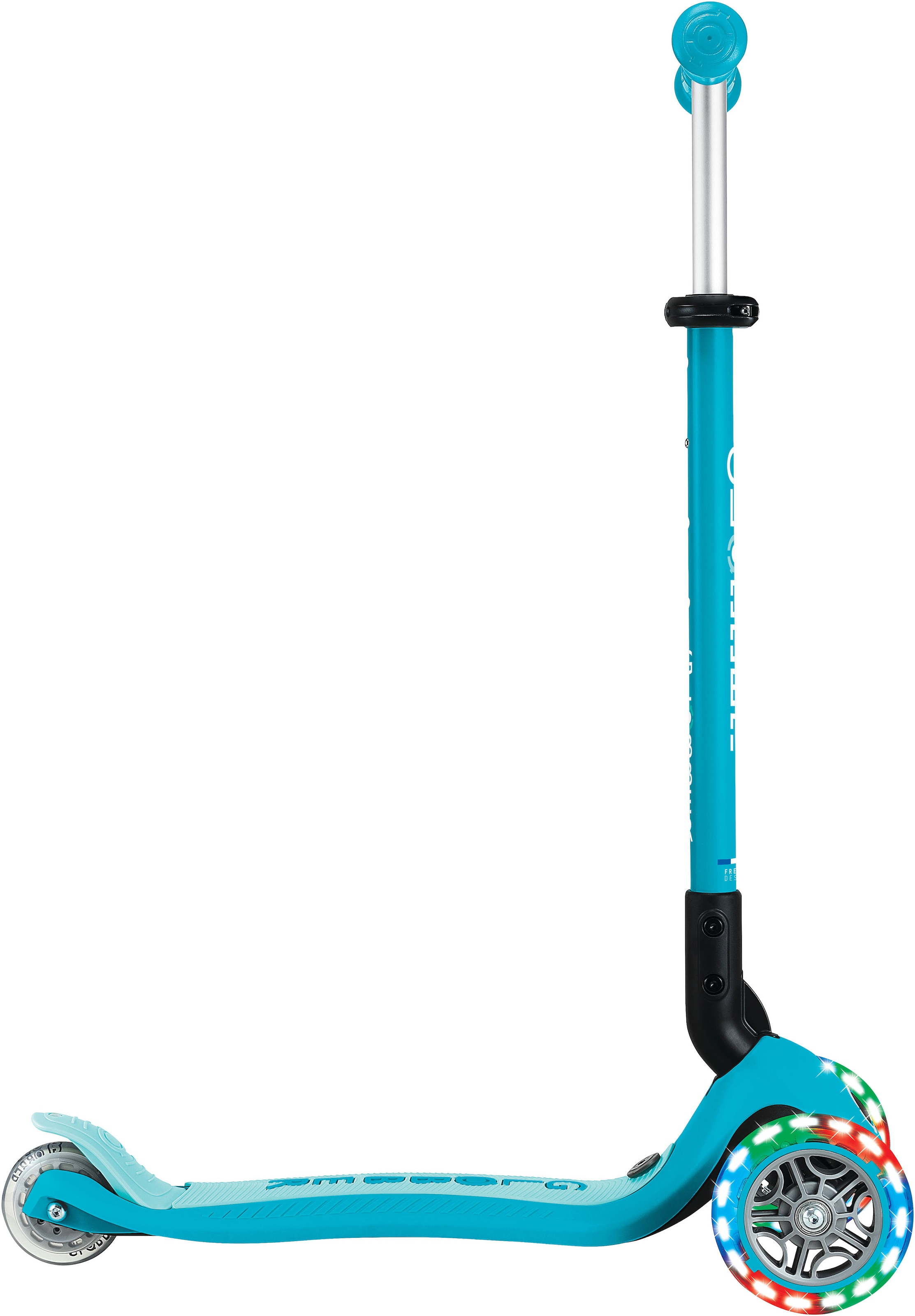 Globber Tretroller »GO-UP ACTIVE LIGHTS 360, mit Leuchtrollen«