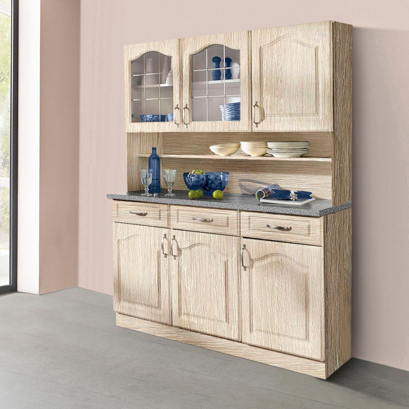 wiho Küchen Küchenbuffet "Linz", 150 cm breit, in Landhaus-Optik günstig online kaufen
