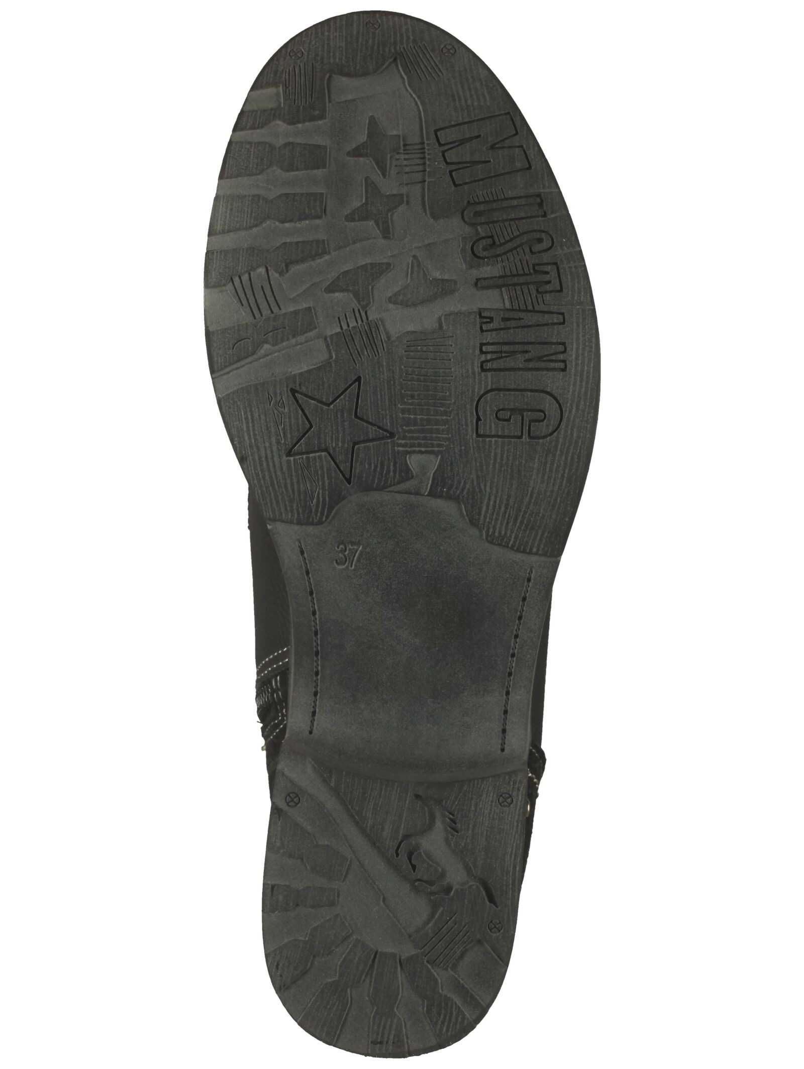 Mustang Shoes Schnürstiefelette »Mustang Shoes Stiefelette Lederimitat«