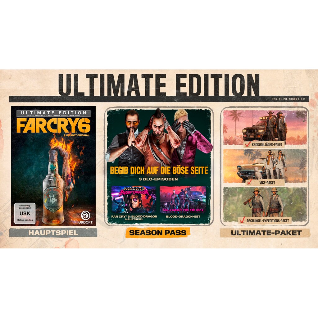 UBISOFT Spielesoftware »Far Cry 6 - Ultimate Edition«, PlayStation 5