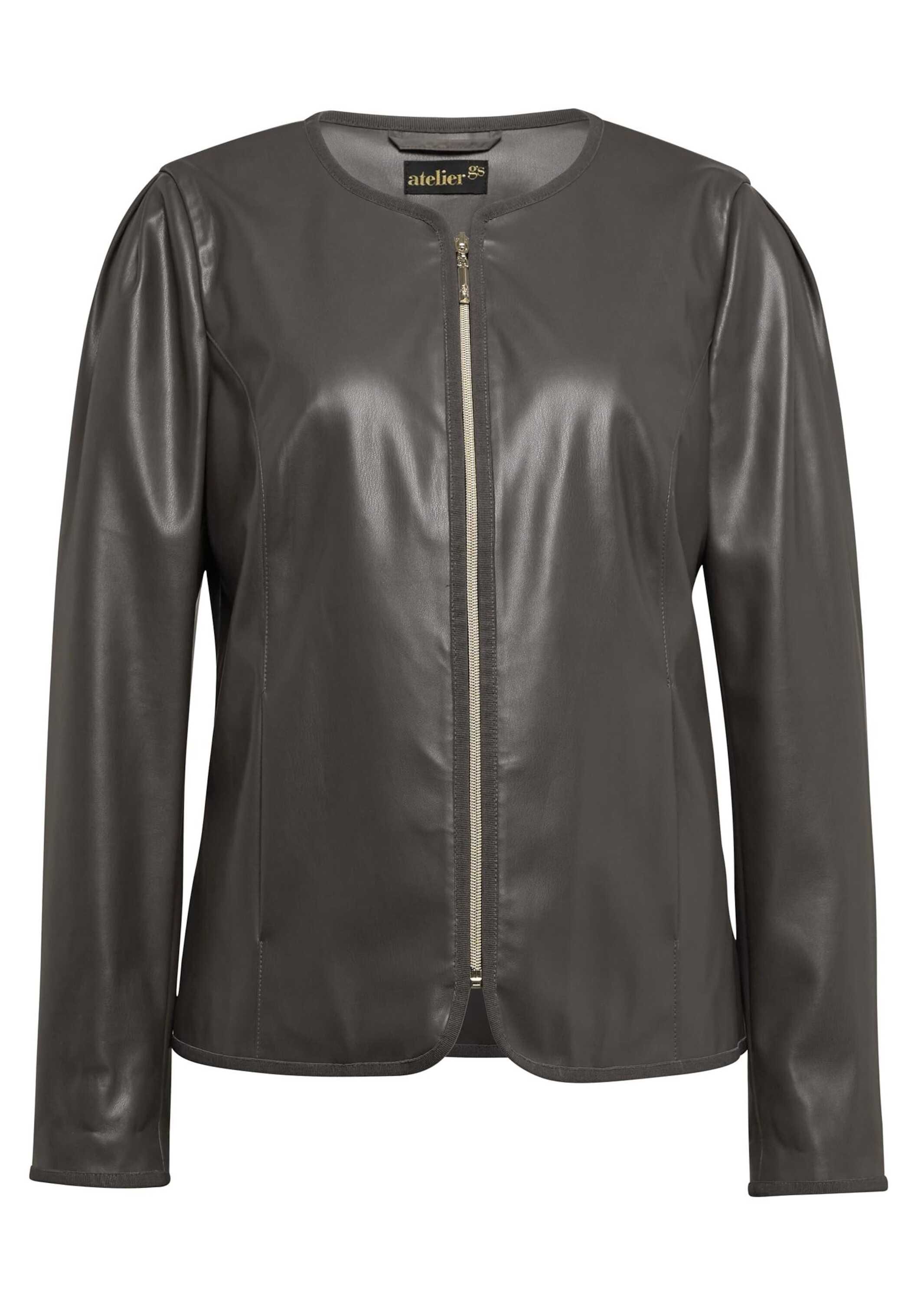 GOLDNER Lederimitatjacke "Ausdrucksstarke Lederimitatjacke mit supersoftem günstig online kaufen