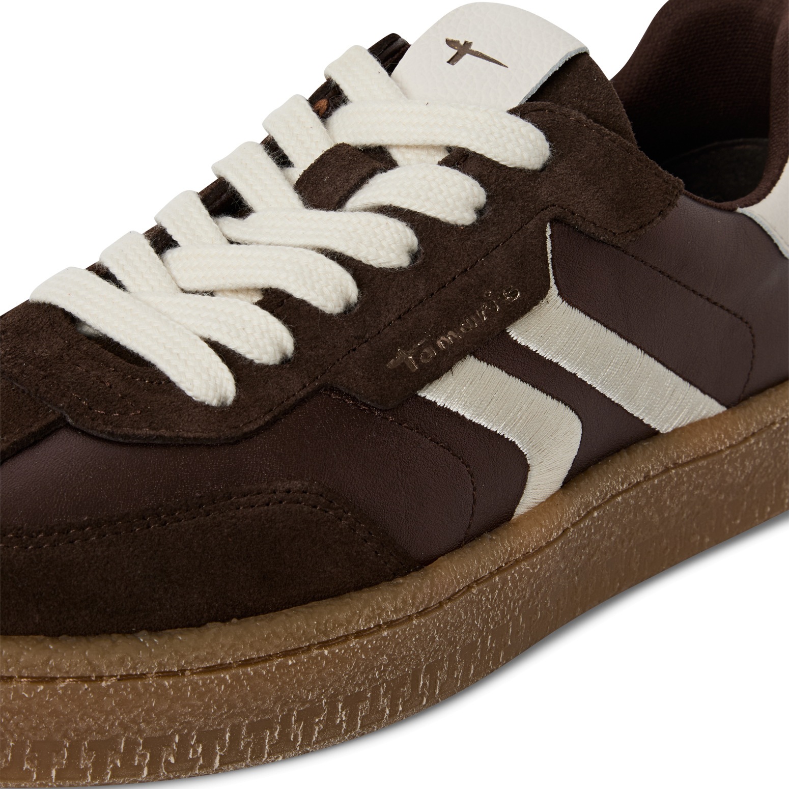 Thumbnail - Tamaris Plateausneaker Freizeitschuh, Halbschuh, Schnürschuh im Retro-Look