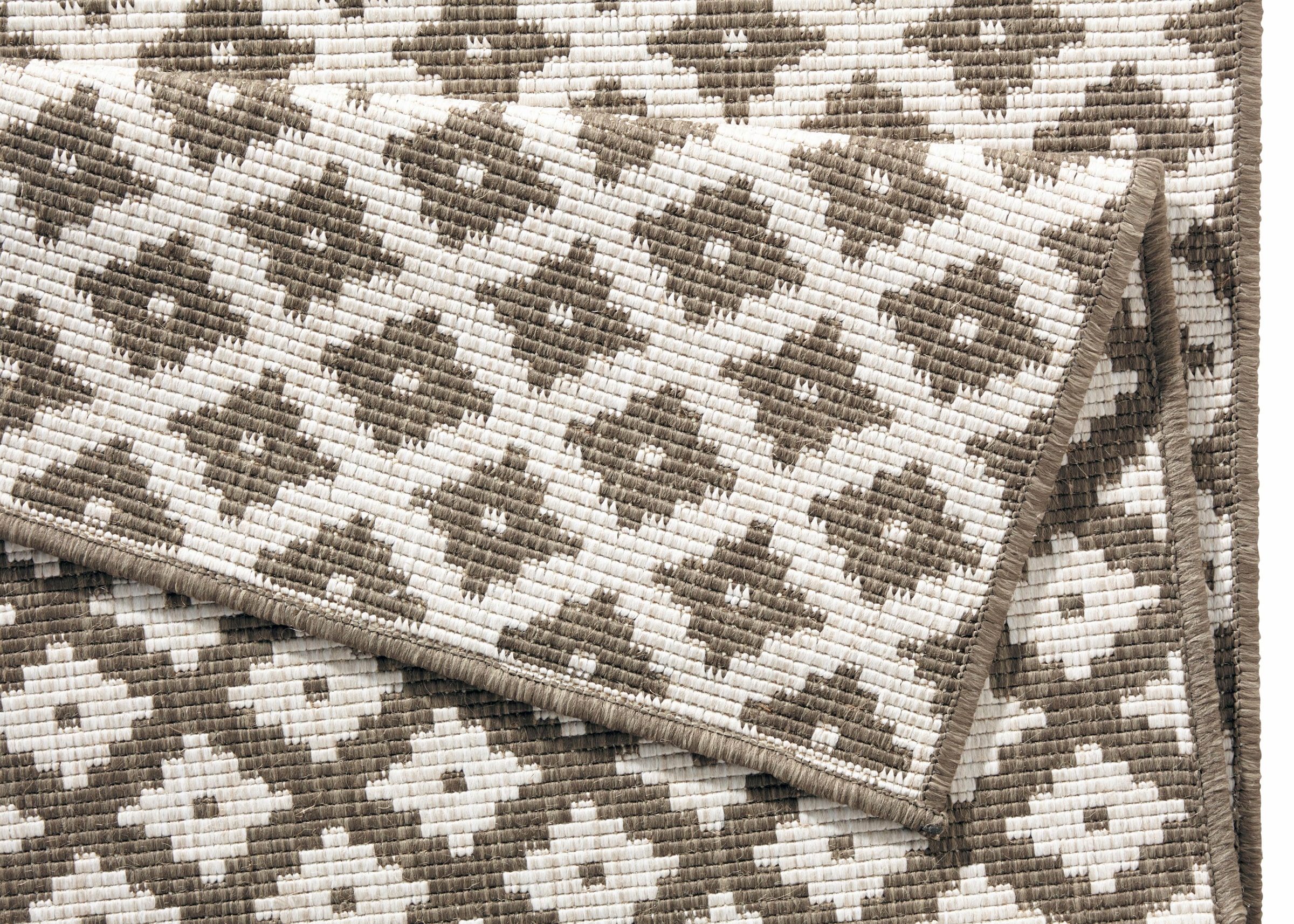 NORTHRUGS Läufer »Nizza«, rechteckig, 5 mm Höhe, In-& Outdoor, Wetterfest, Balkon, Garten, Wohnzimmer, Wasserfest
