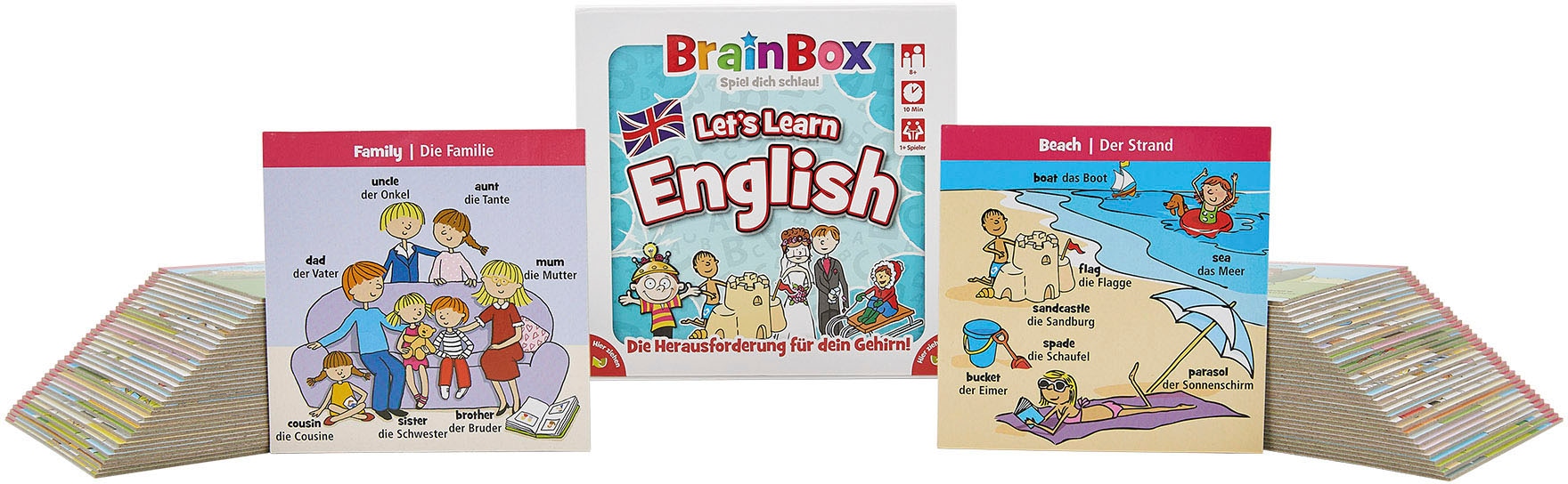 BrainBox Spiel »Let's Learn English«