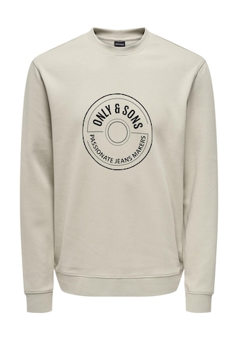 Sweatshirt »ONSLAMER REG INTERLOCK CREW NECK SWEAT«