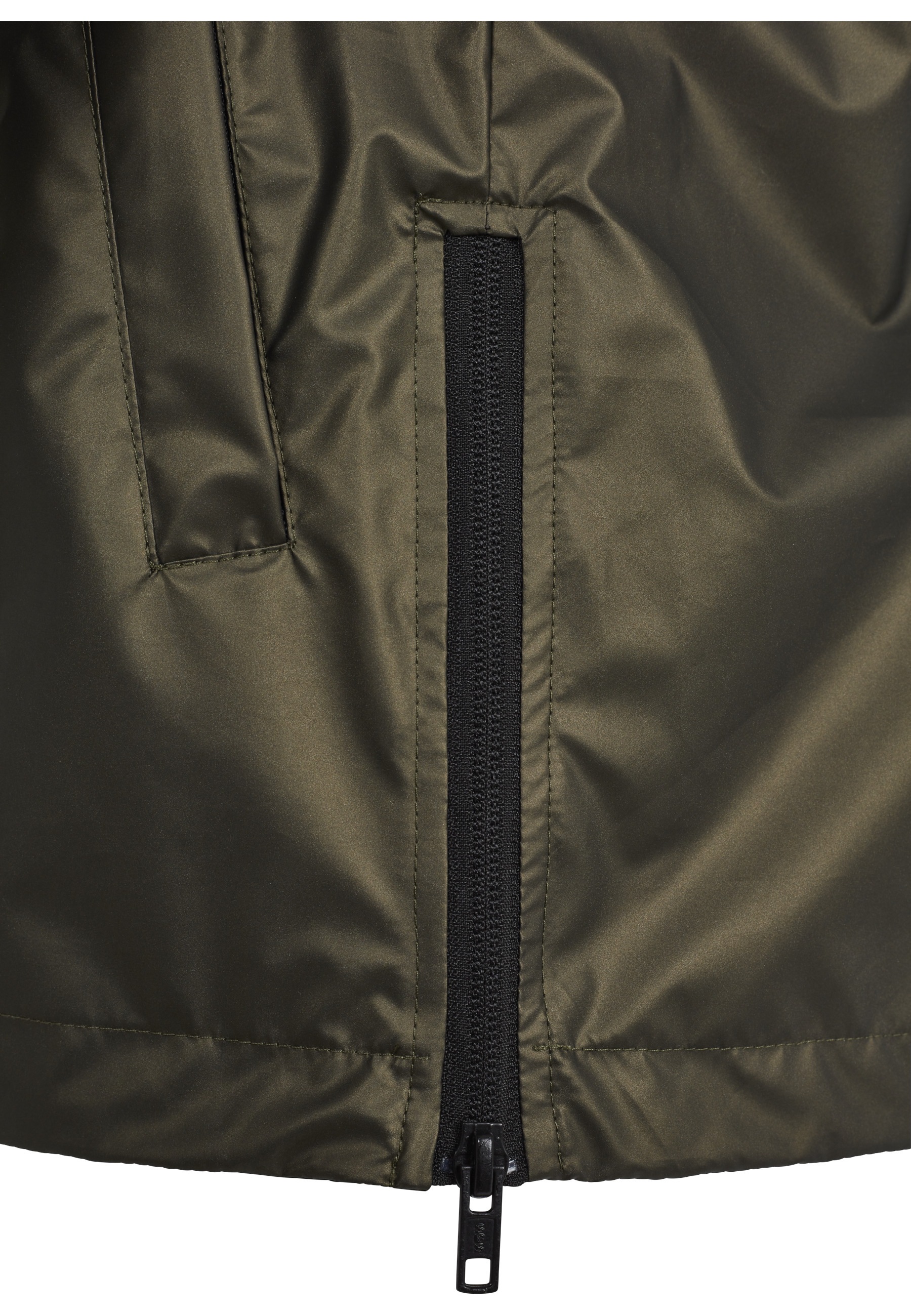 URBAN CLASSICS Langmantel »Urban Classics Herren Light Pull Over Jacket«