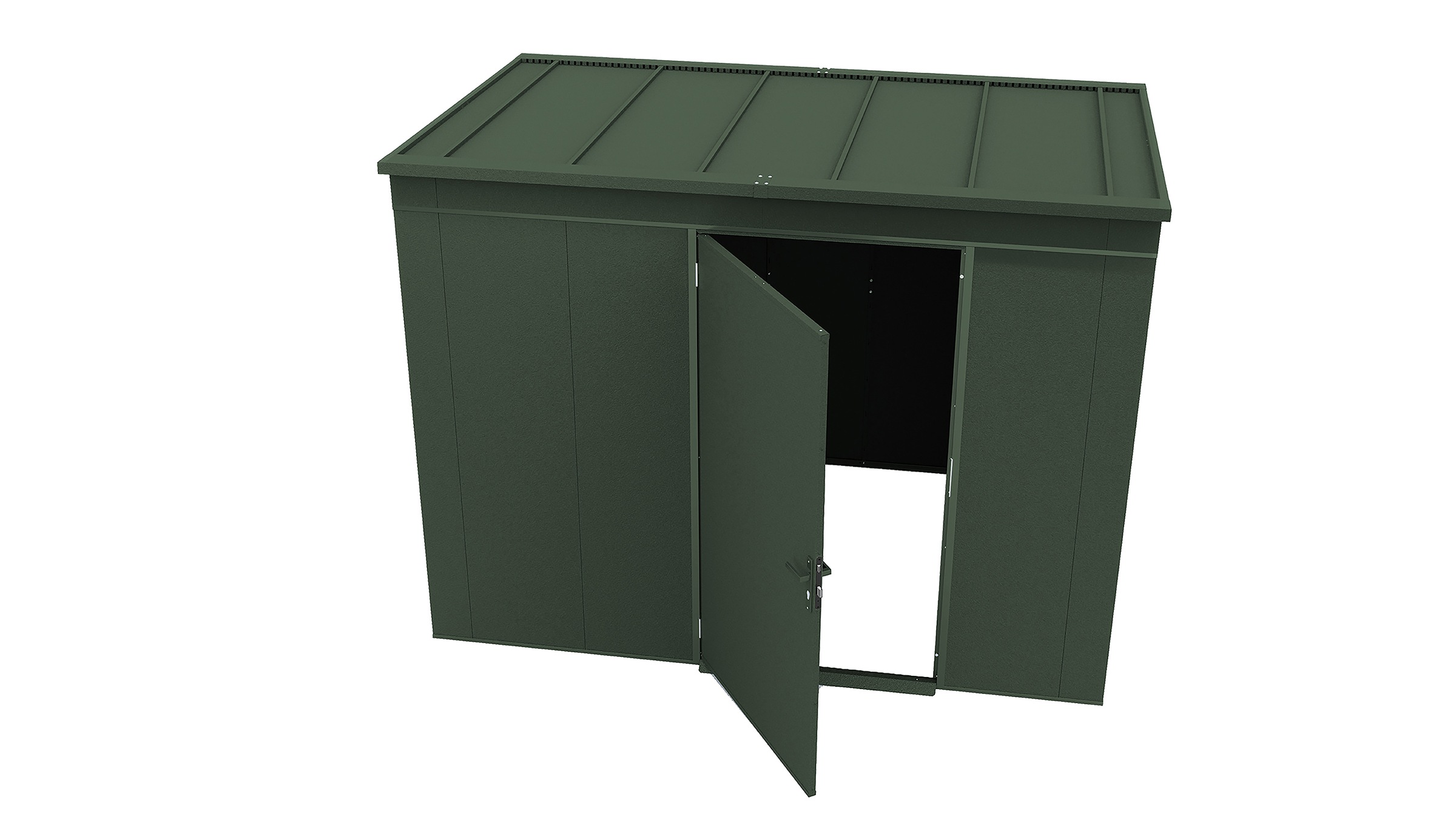 weka Gerätehaus »Gary 8« Metall pulverbeschichtet, Größe 8