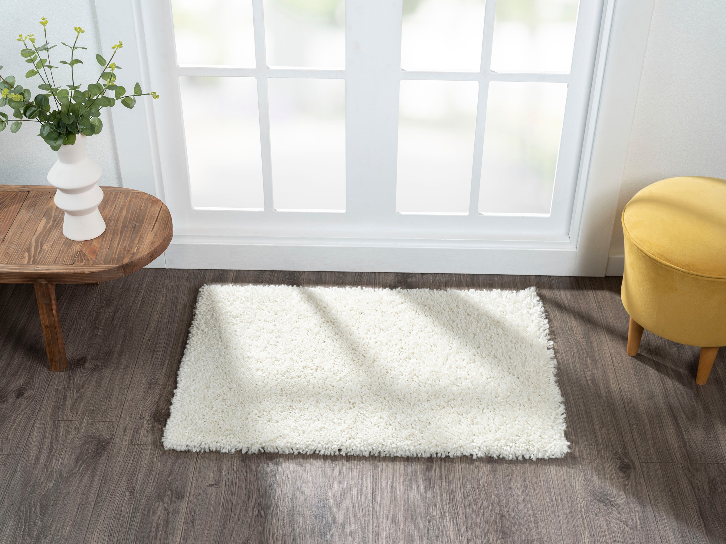 Myflair Möbel & Accessoires Hochflor-Teppich »My Shaggy«, rechteckig, 37 mm Höhe, Shaggy, Uni-Farben, leicht glänzend, Microfaser, extra flauschig