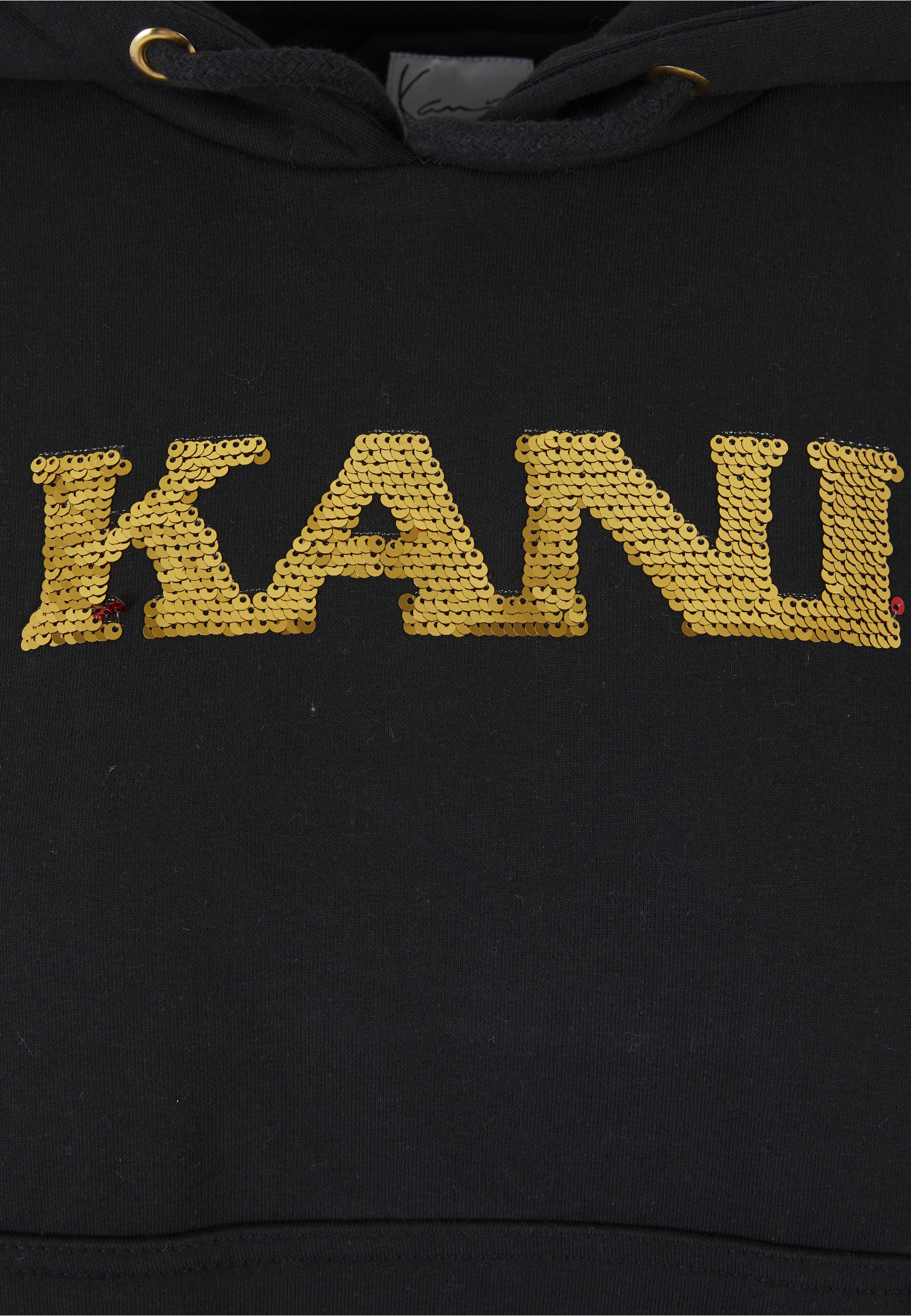 Karl Kani Hoodie »Karl Kani Damen KW213-059-1 Retro Sequins OS Hoodie black«, 1 Stk.
