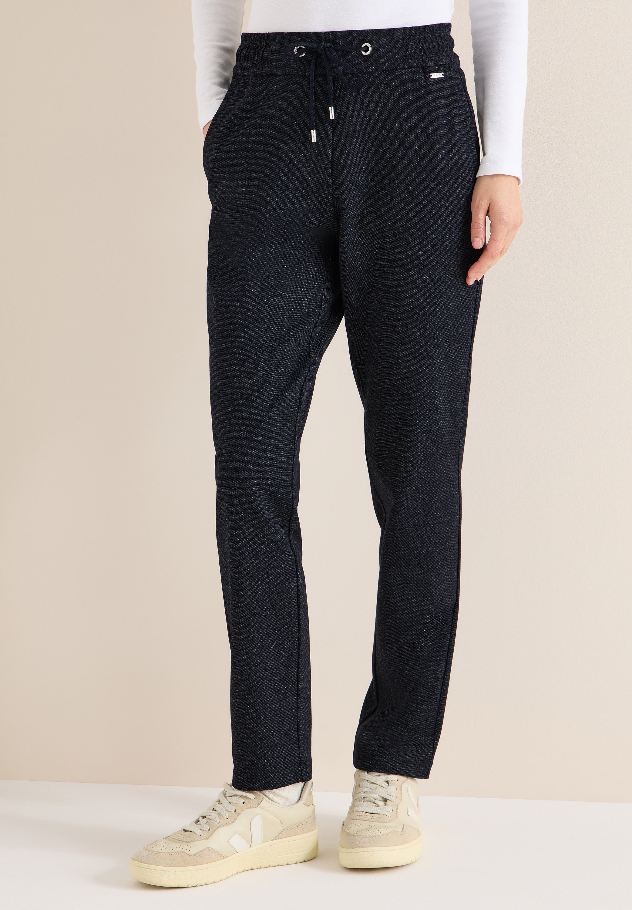 Cecil Jogger Pants Elastikbund mit Tunnelzugbändern günstig online kaufen