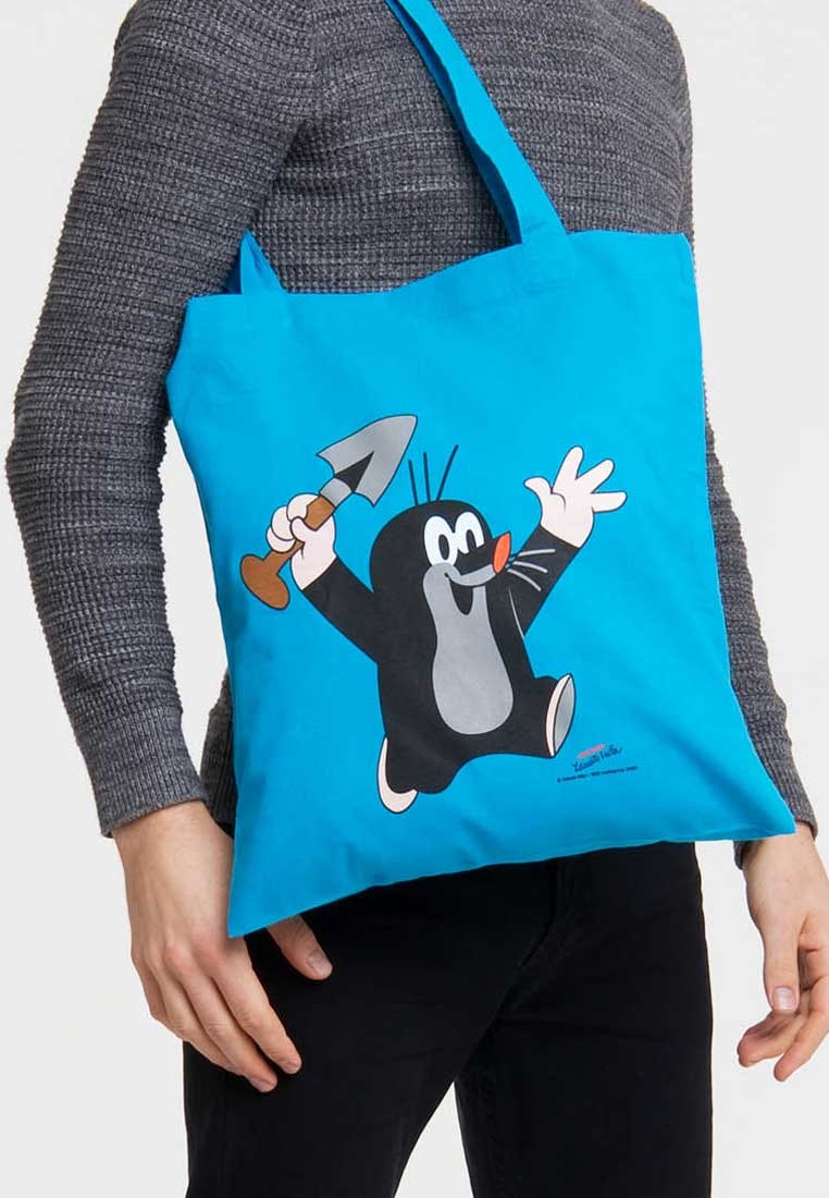 LOGOSHIRT Henkeltasche »Baumwolltasche Der kleine Maulwurf«, mit Der kleine Maulwurf-Motiv