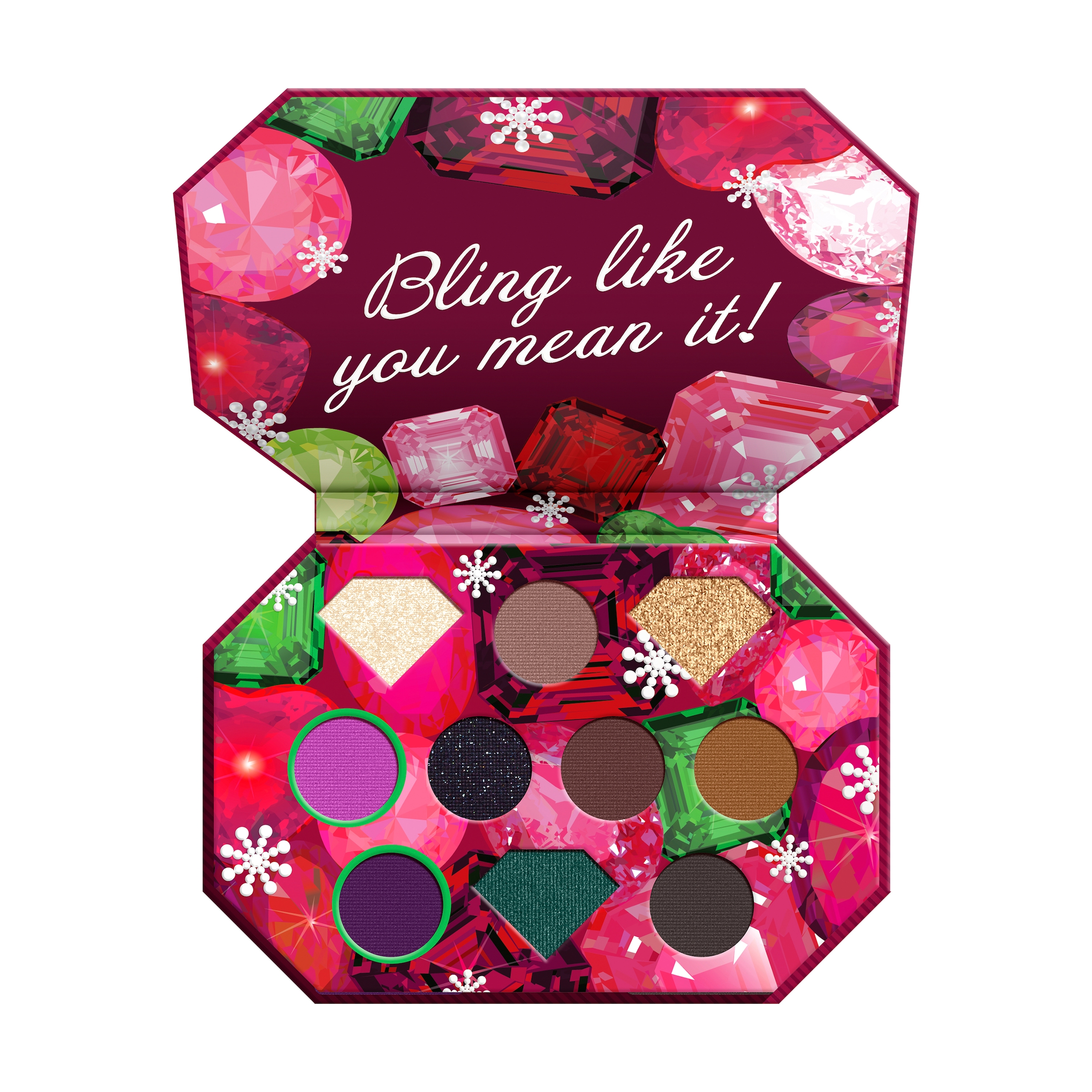 NYX PROFESSIONAL MAKEUP Contouring-Palette »BLING THE HALLS«