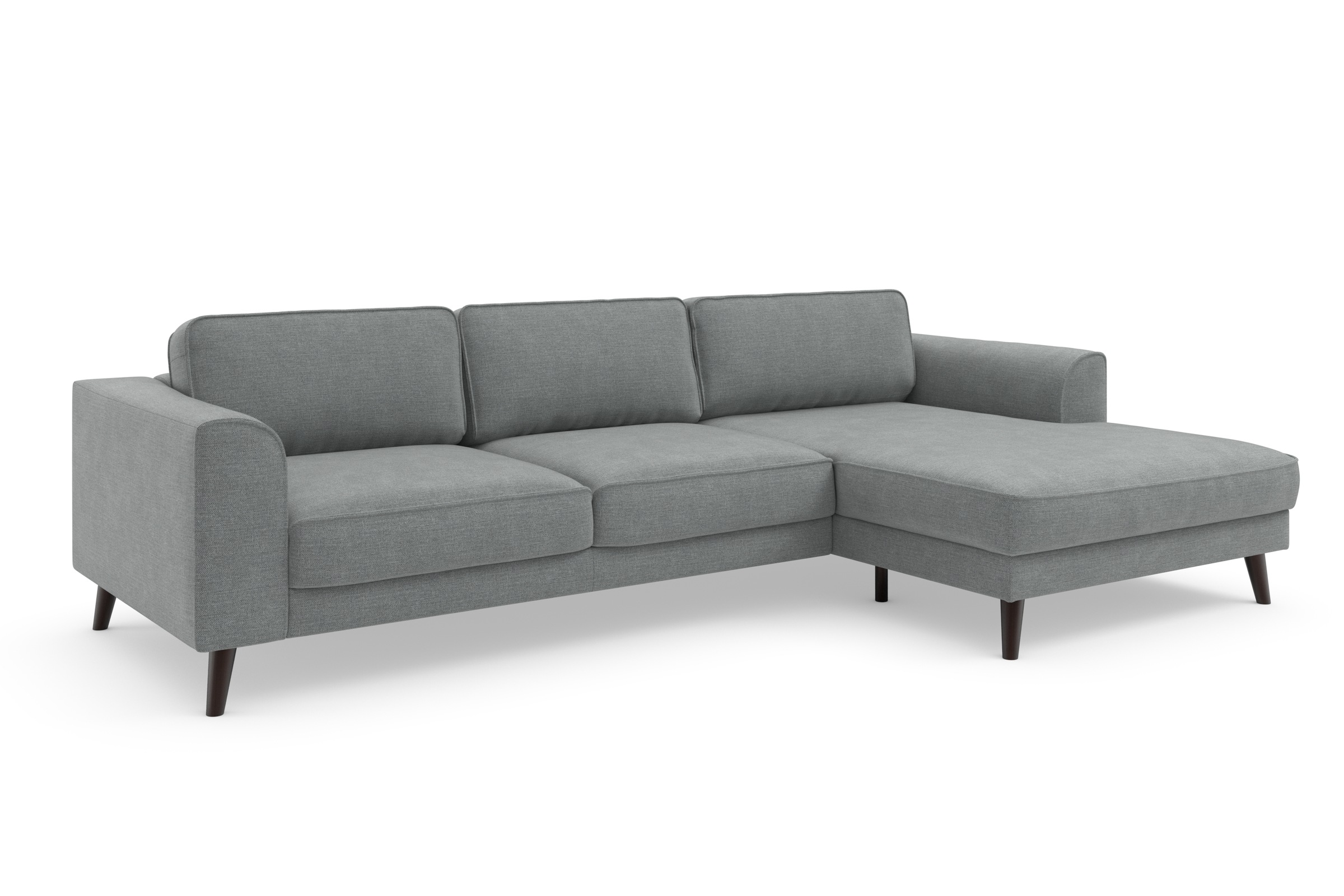 TRENDMANUFAKTUR Ecksofa »Lumber Jack, elegantes Designsofa, zeitlos modern, hoher Sitzkomfort«, wahlweise mit Bettfunktion u. Bettkasten, L-Form